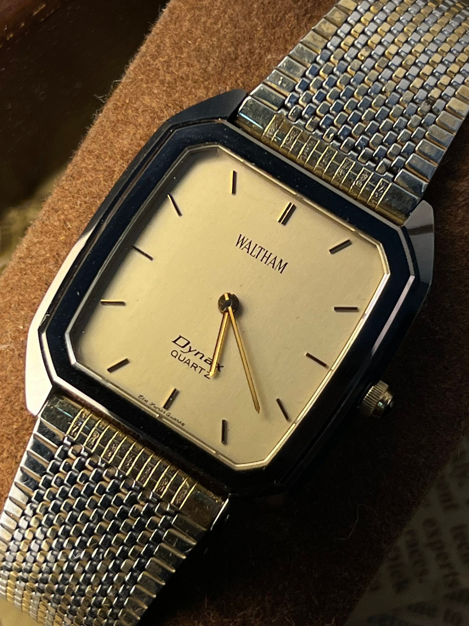 Vintage Waltham Dynax Swiss dress watch for sale
