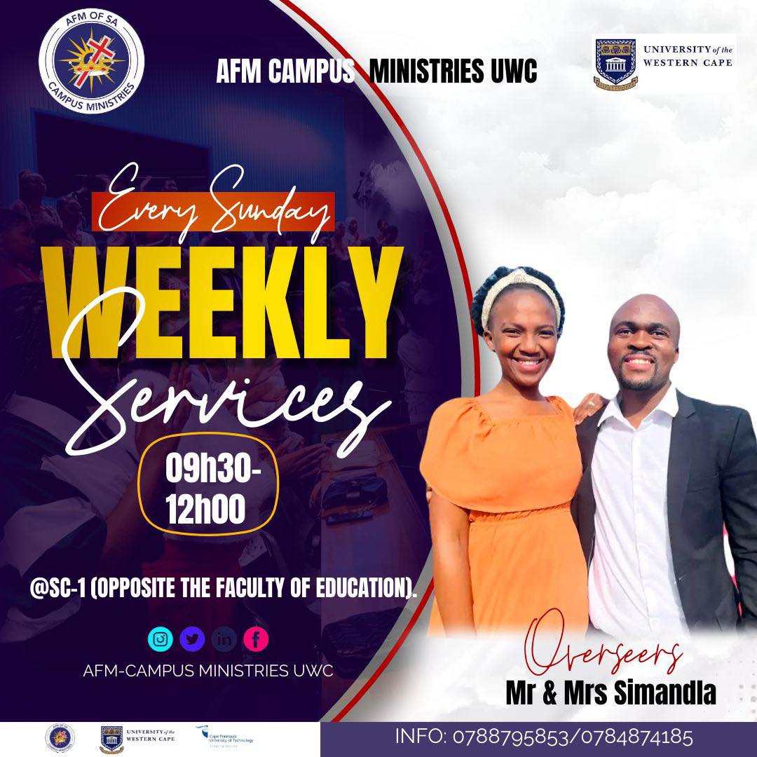 AFM Campus Ministries - UWC | Cape Town