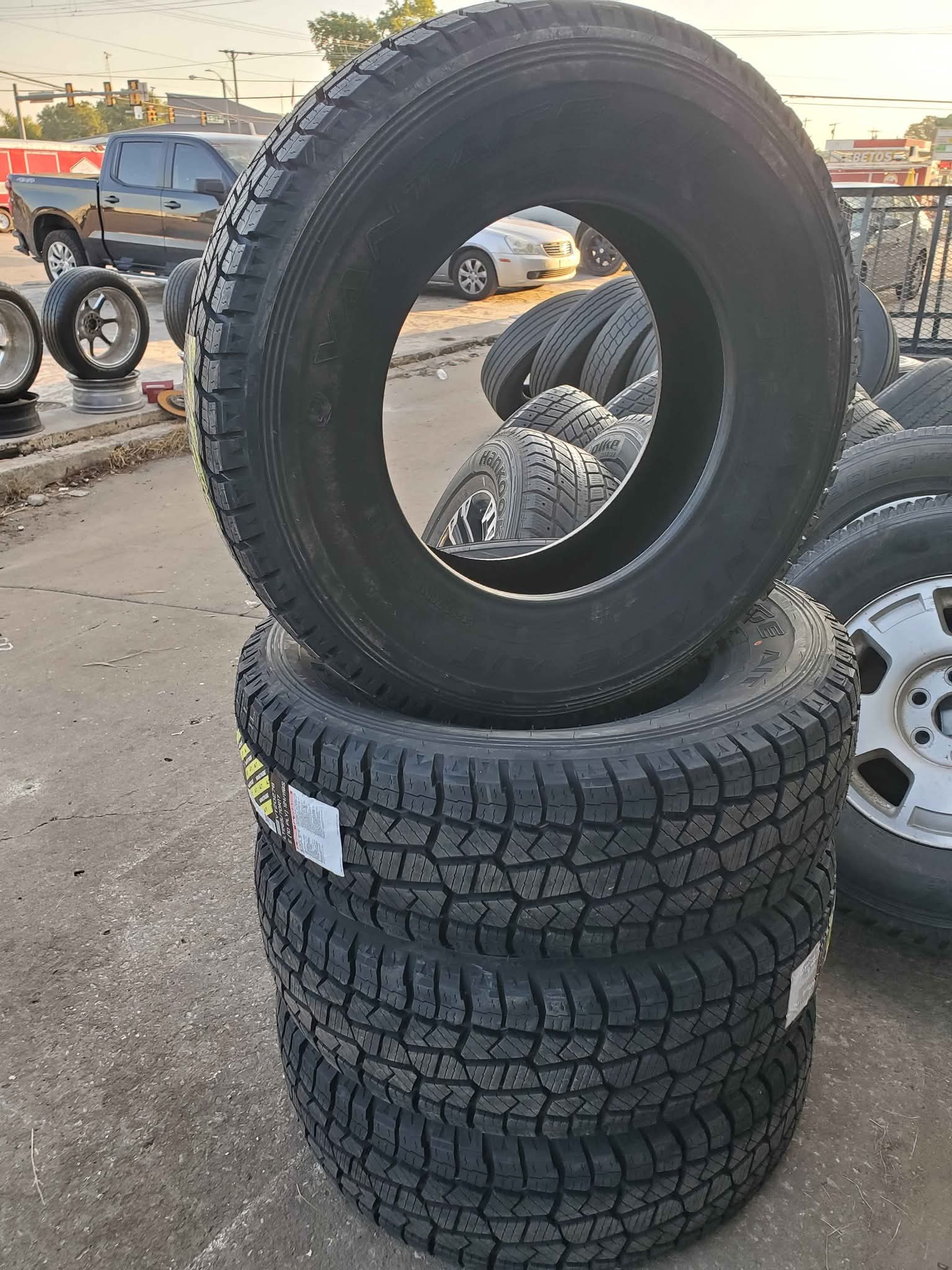 Nice set off new tires Vantage A/T LT 265 70 17 - Car Wheels, Tires ...