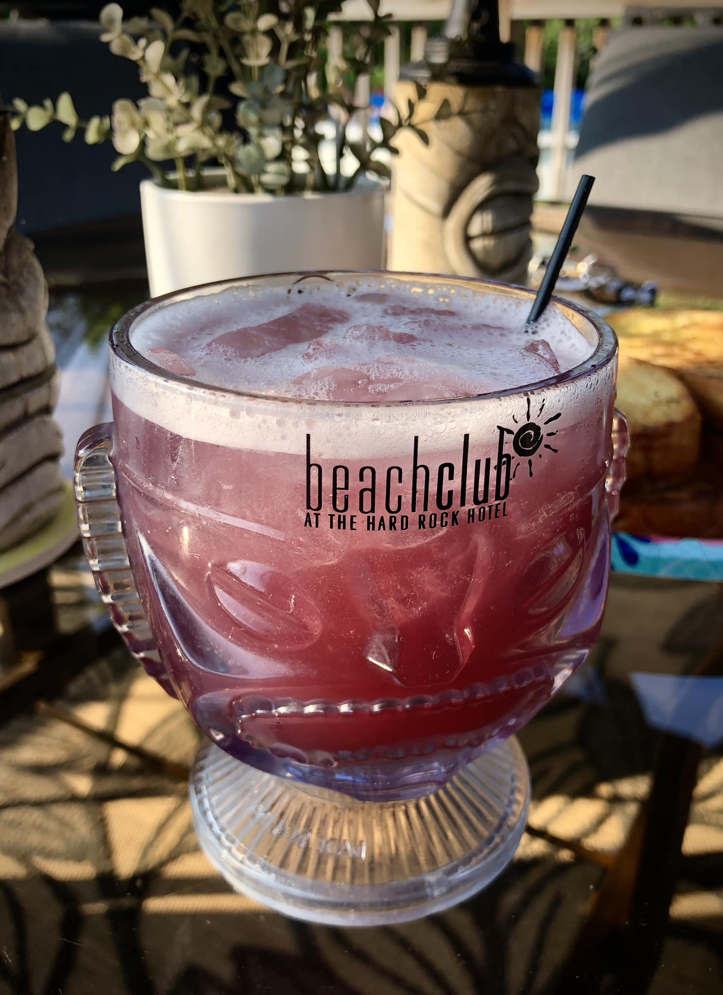 Tiki glasses from Hard Rock Universal Orlando