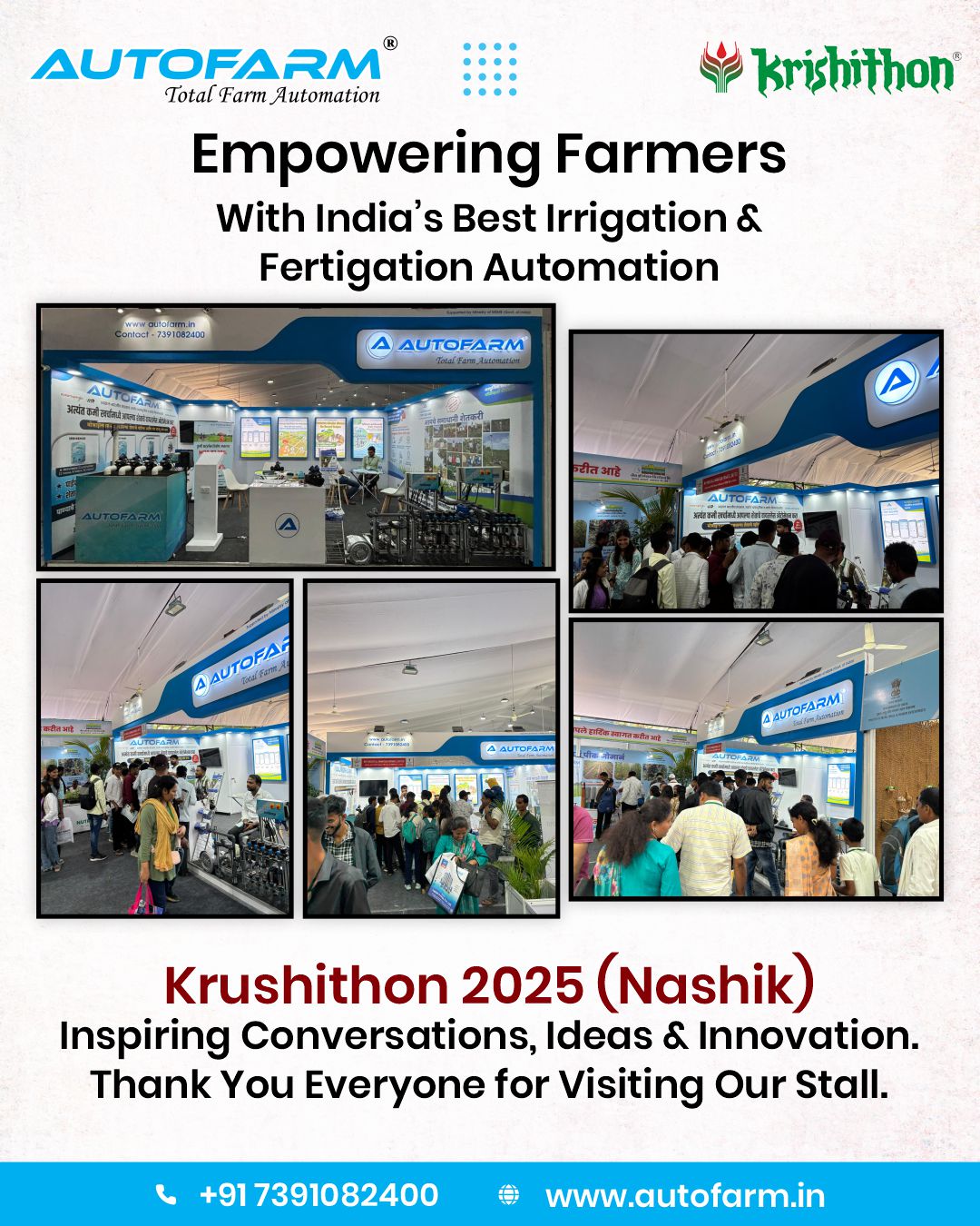 AutoFarm - Being a part of Krushithon 2025 at Nashik was an incredible ...