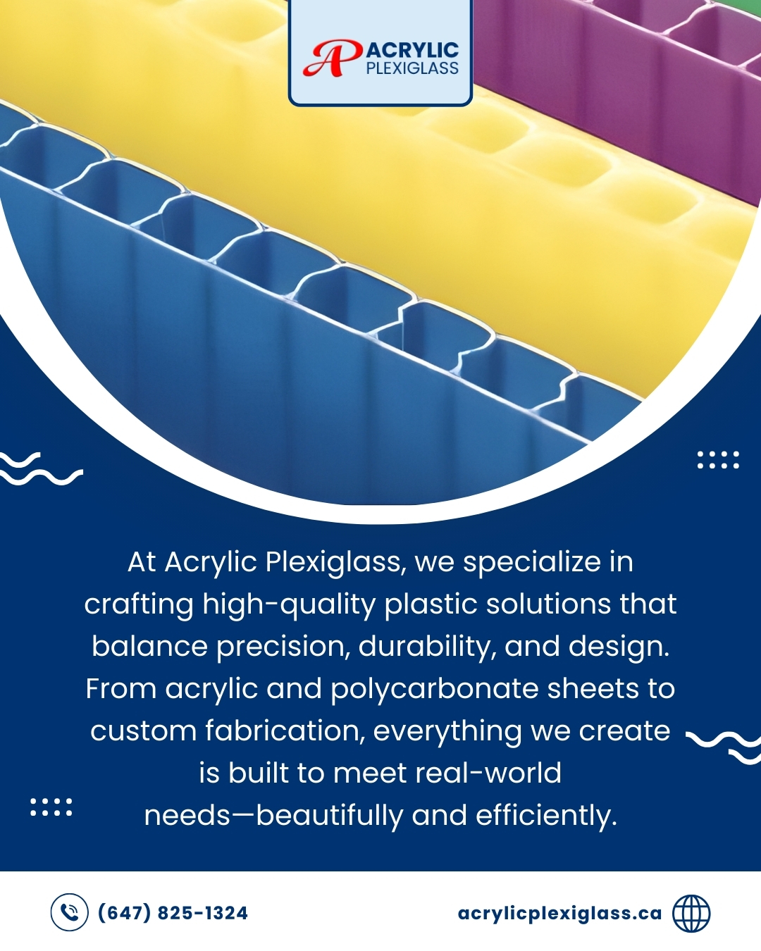 Acrylic - Design meets durability From acrylic and polycarbonate sheets ...
