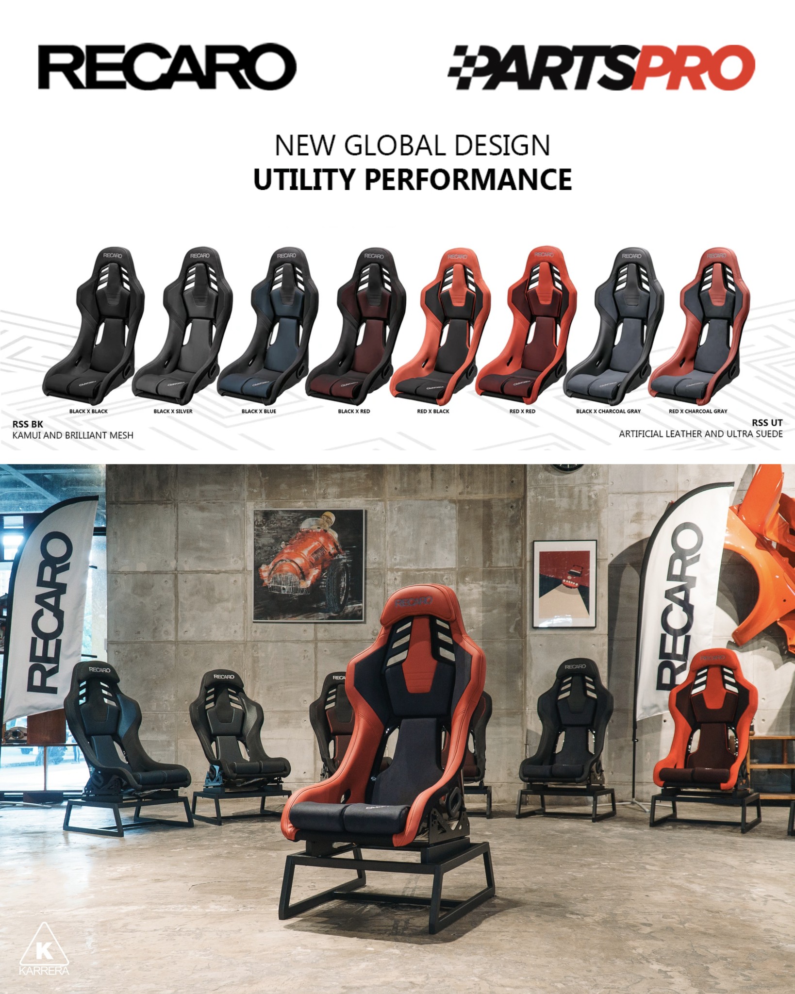 PartsPro - Meet the NEW benchmark in motorsport seating: RECARO RSS! 🏁 ...