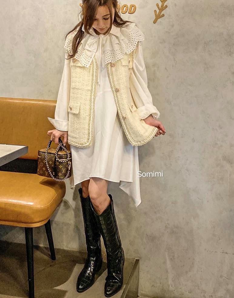 Somimi - Happy Friday 穿這樣約會去🌟名媛貴氣miu ️2風 帶點可愛婉約 有氣質 惹人愛💕... | Facebook