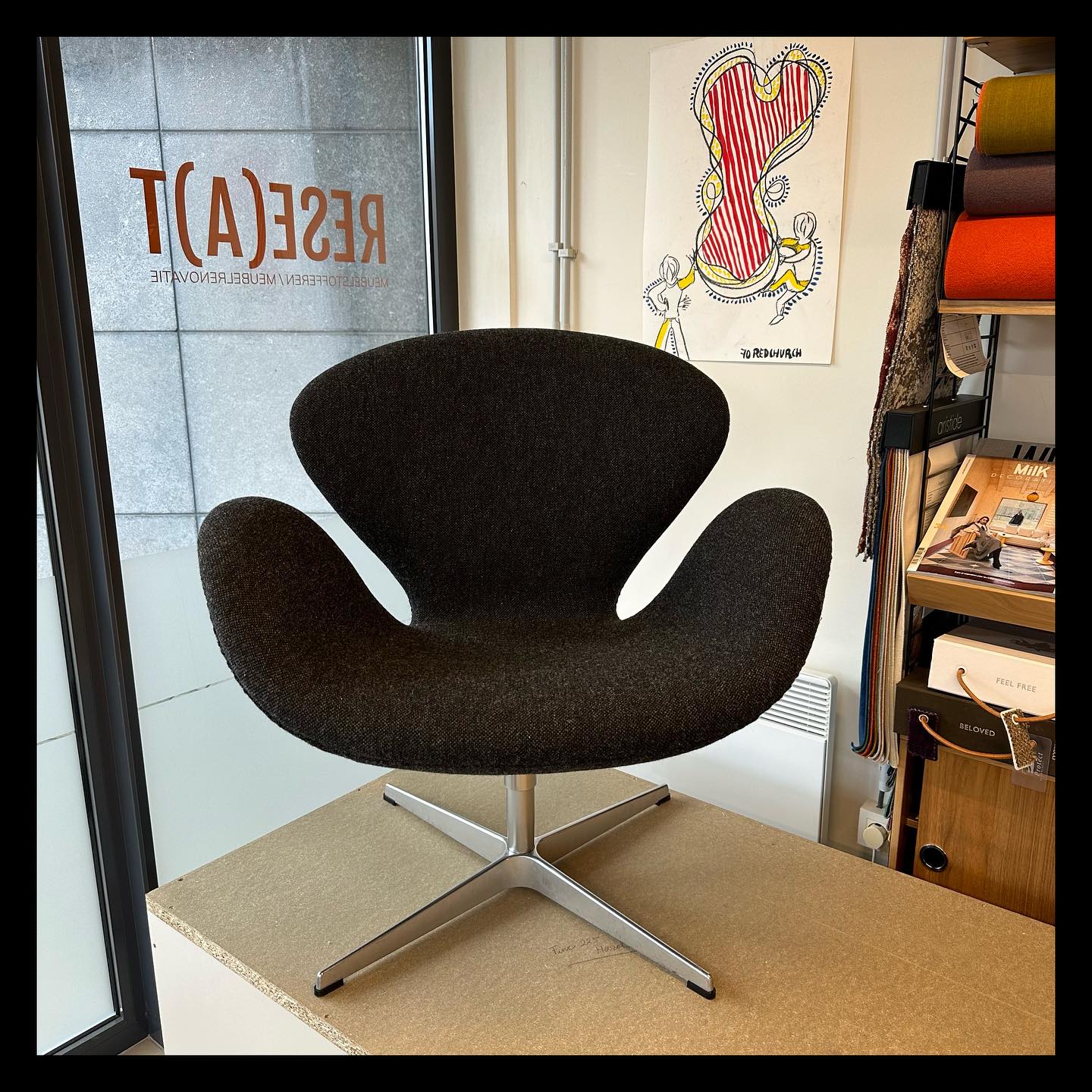 Reseat - The Swan is a lounge chair and sofa designed by...