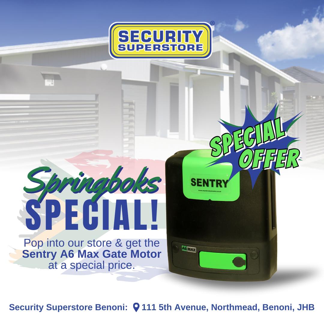 ** SPRINGBOK SPECIAL **... - Security Superstore Johannesburg