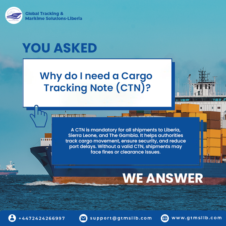 GTMS Inc. - 📦 Ever wondered why a Cargo Tracking Note... | Facebook