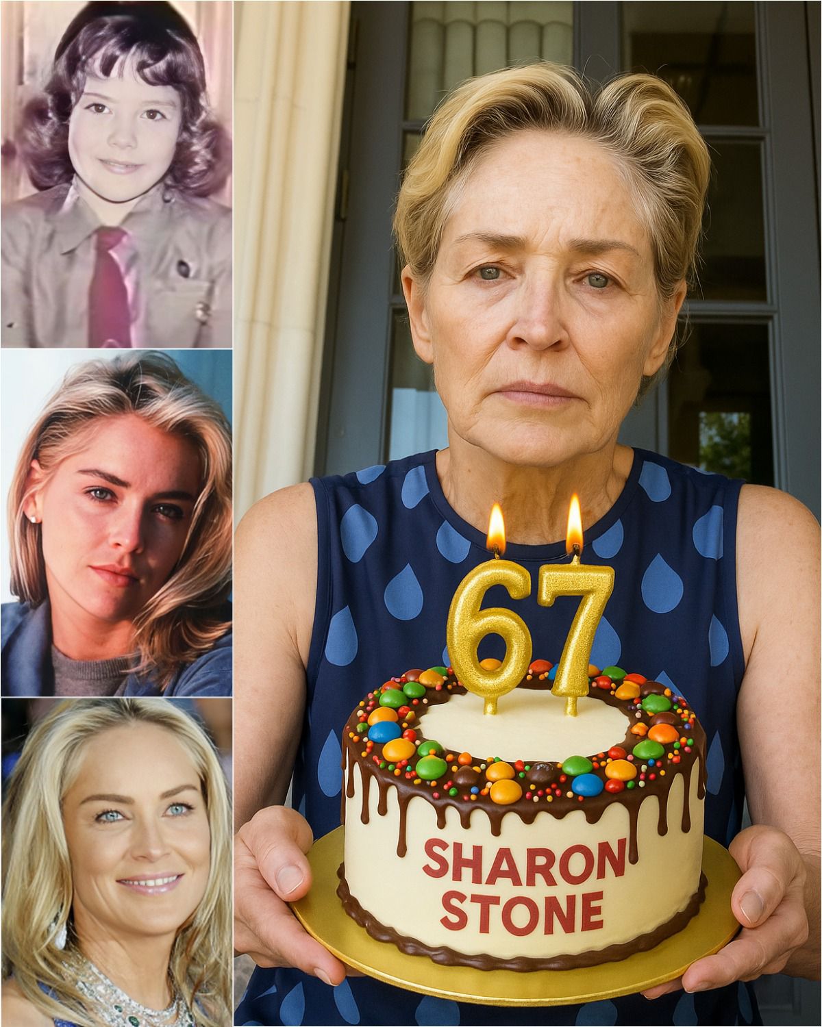 Feed - 🎉 Happy 67th Birthday to Sharon Stone 🎉🎁 📍 Sharon Stone is an ...