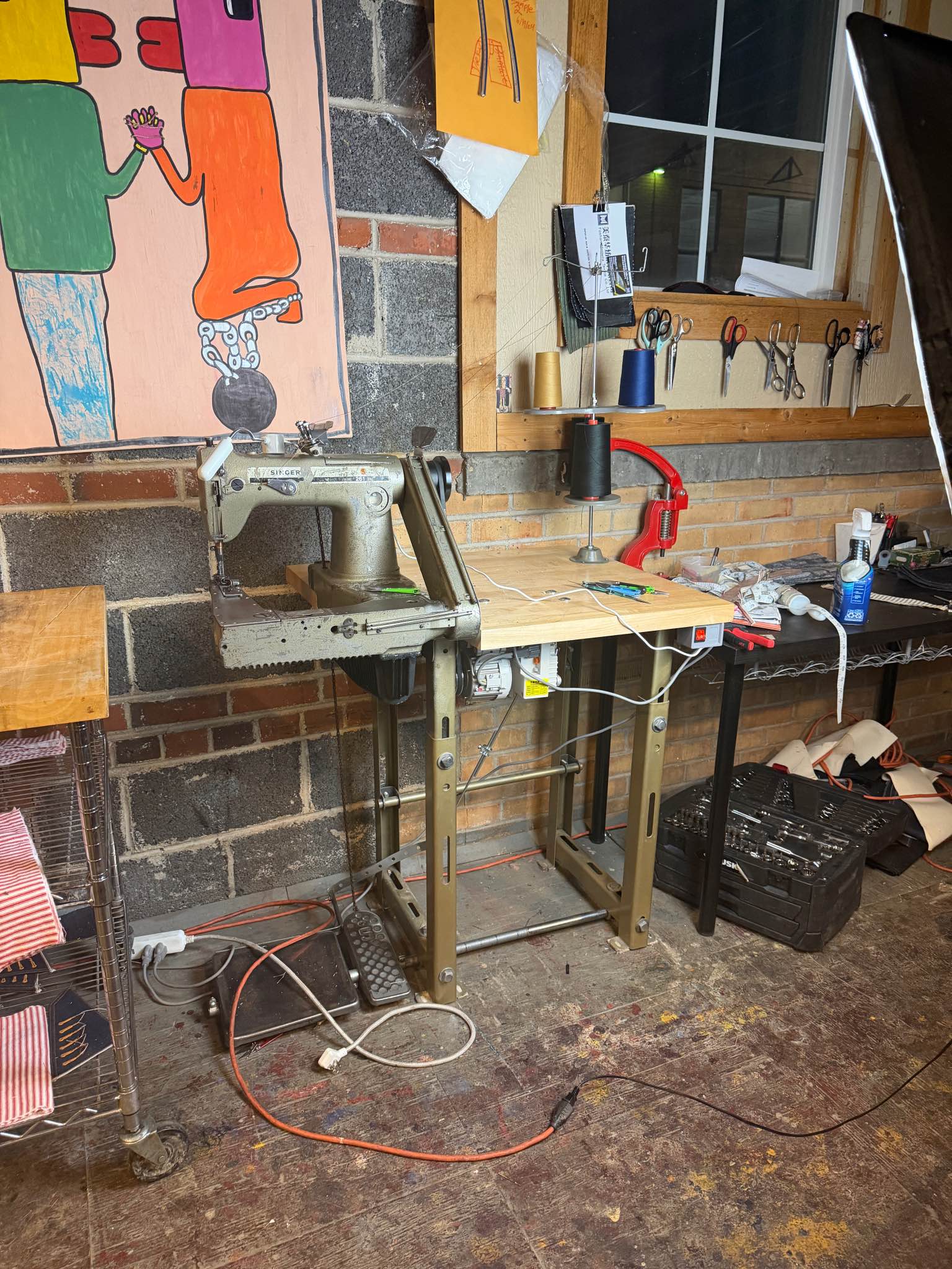 Singer 261 off the arm felling machine - Sewing Machines & Sergers ...