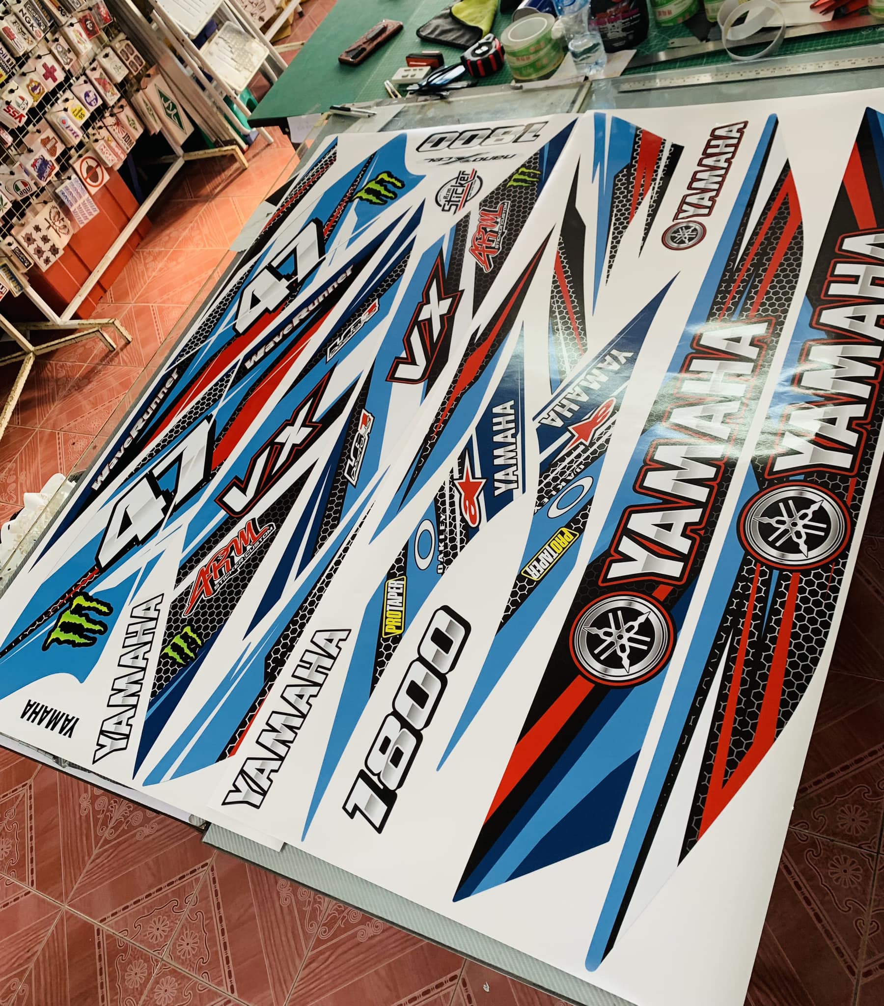 Arm Sticker - 💥💥💥 ส่งด่วน อีกหนึ่งลำ 💥💥💥 Yamaha...