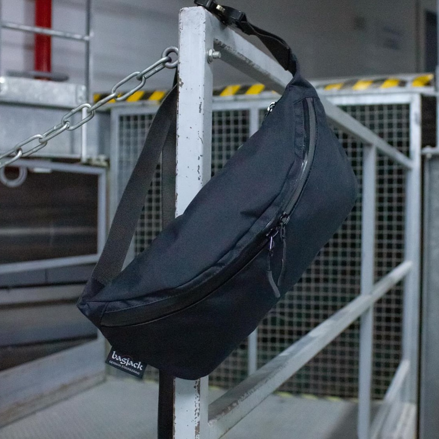 HIPBAG COBRA LARGE - CORDURA - BLACK - safe backpocket 