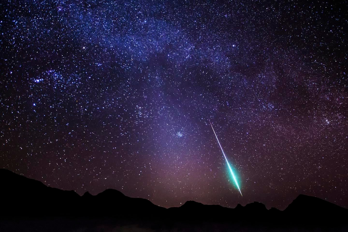 Ric - The Perseid meteor shower will reach its peak this weekend ...