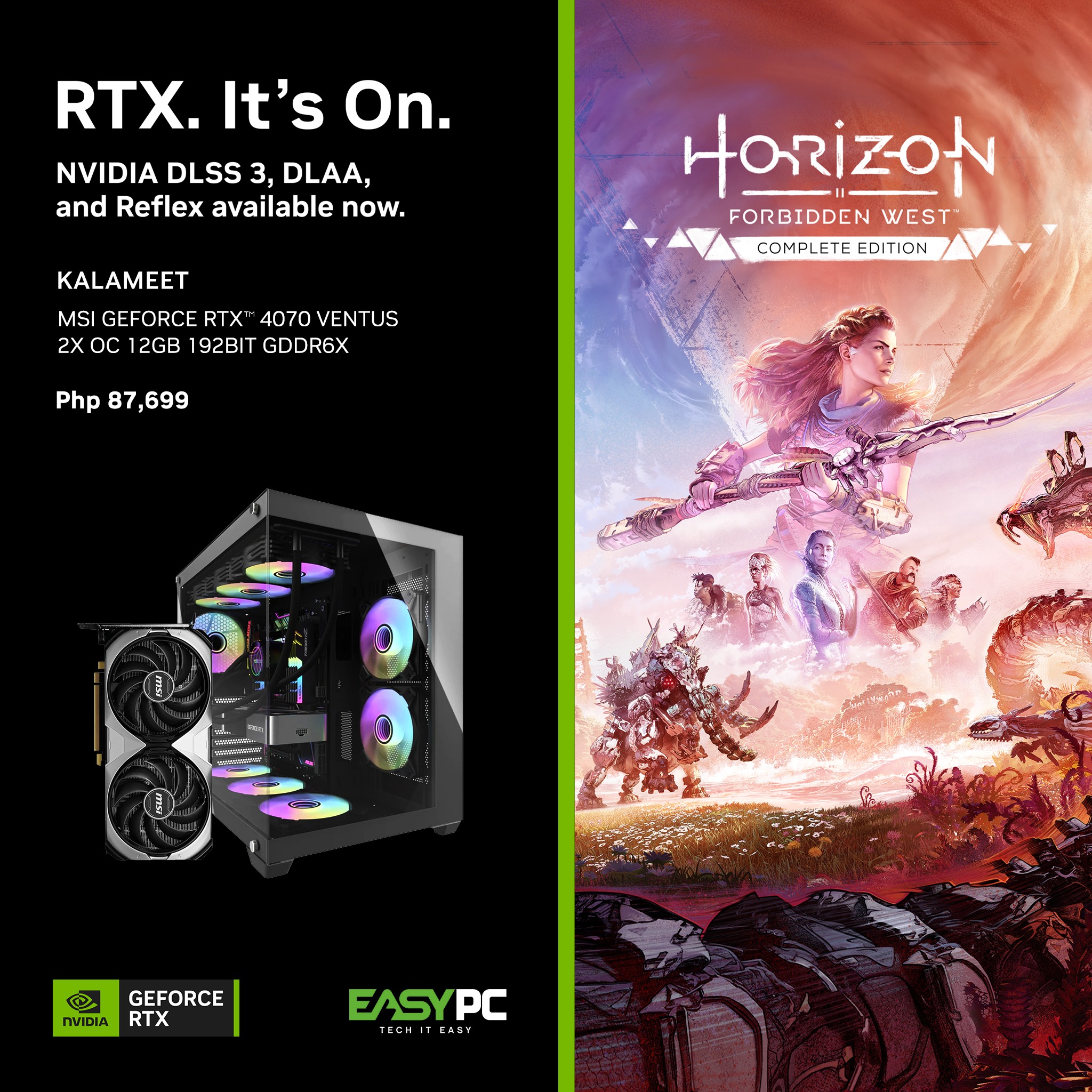 EASY - RTX. It’s On! Experience NVIDIA DLSS 3, DLAA and Reflex with the ...