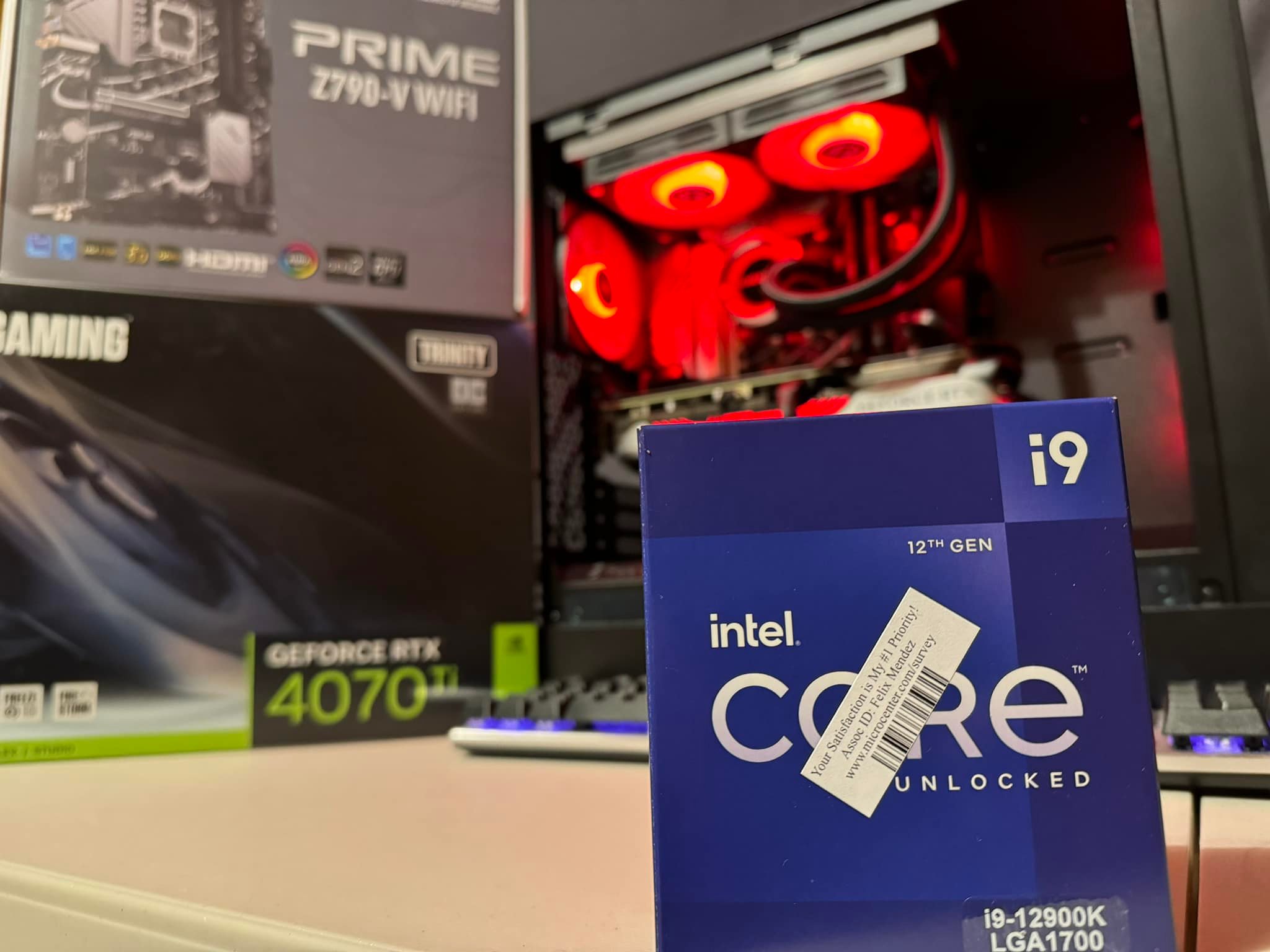Solid PC Performance with I9 12900K and RTX 4070 TI