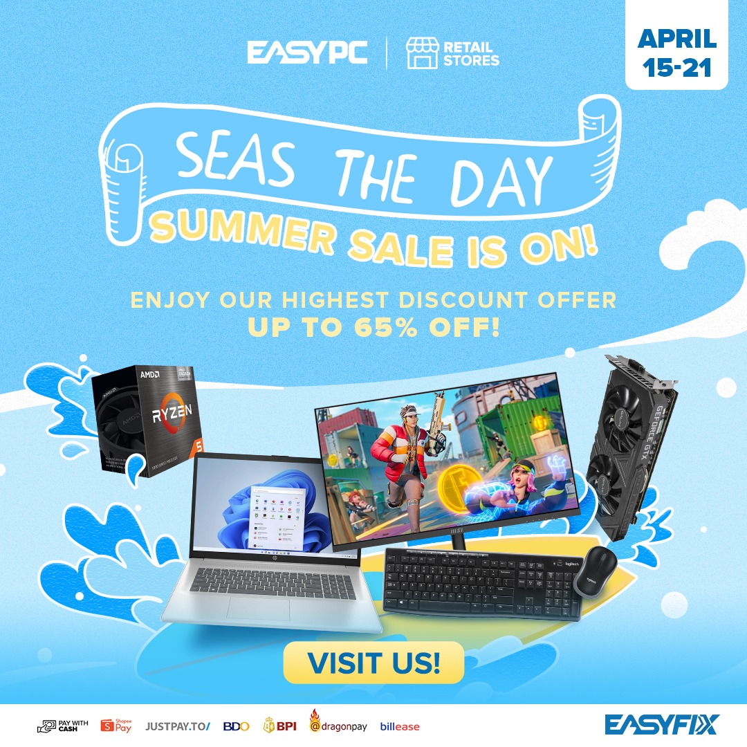 EASY PC - Make waves this summer with the EASYPC Summer...