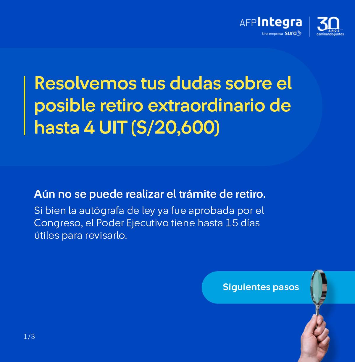 AFP Integra - 👆 Lo que necesitas saber sobre el posible... | Facebook
