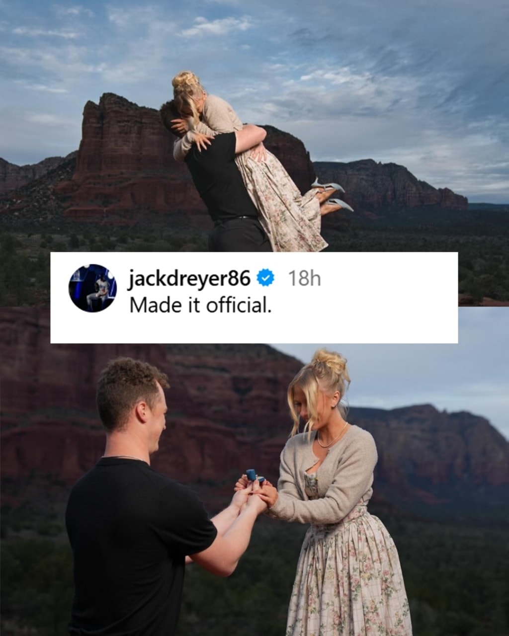 Baseball - Congratulations to Collette & Jack on their engagement! 💍 ...