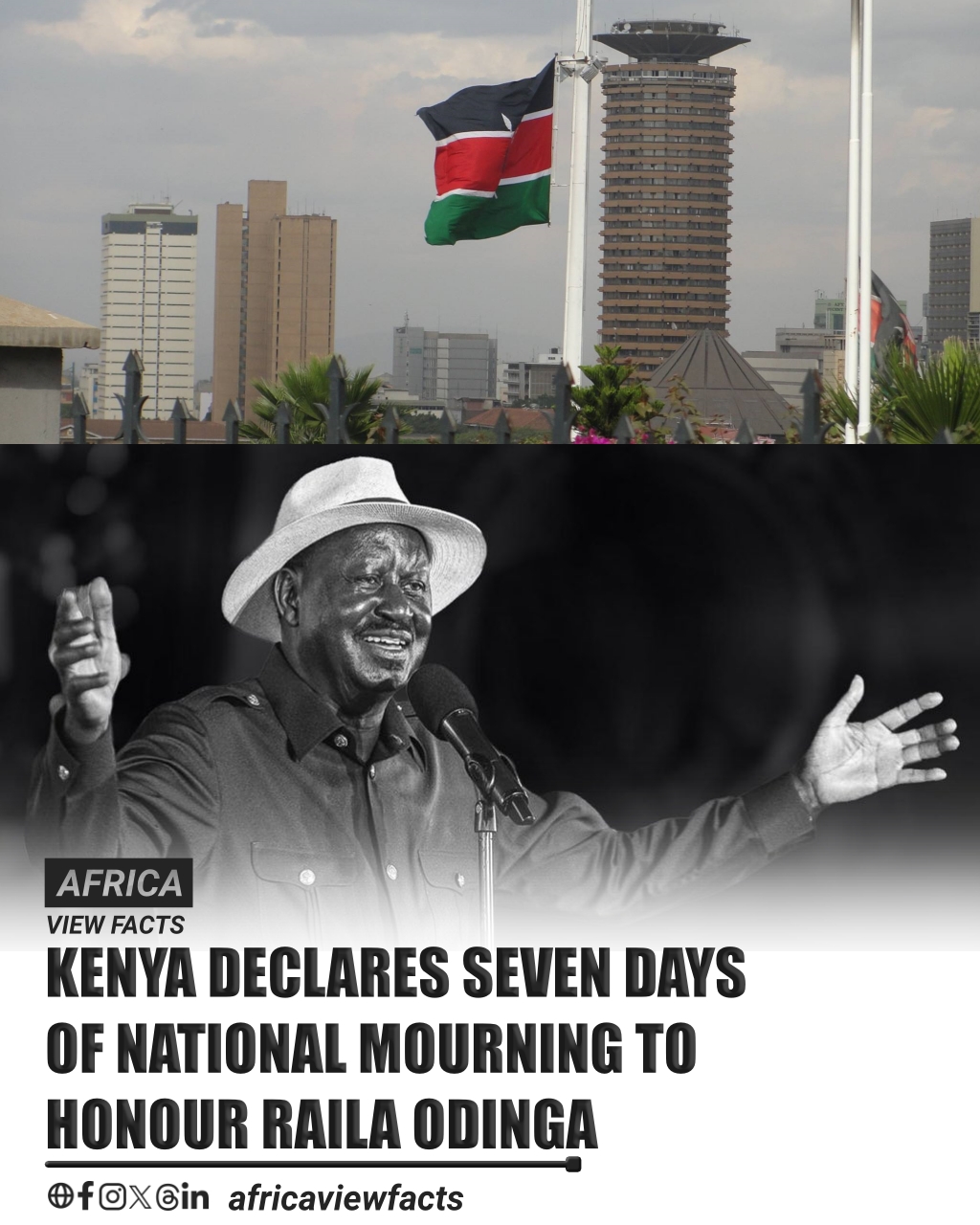 Kenya 🇰🇪 has announced seven days of... - Africa View Facts | Facebook
