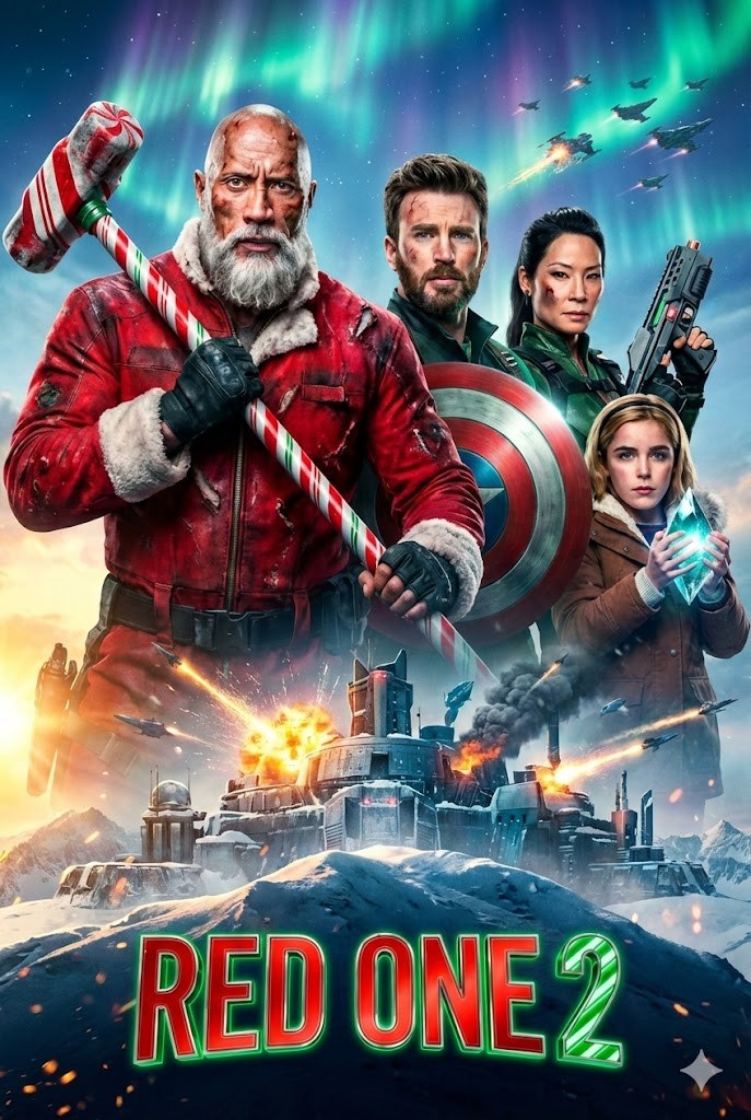 Brice - 🎬 Red One 2: North Pole Siege Starring: Dwayne Johnson, Chris ...