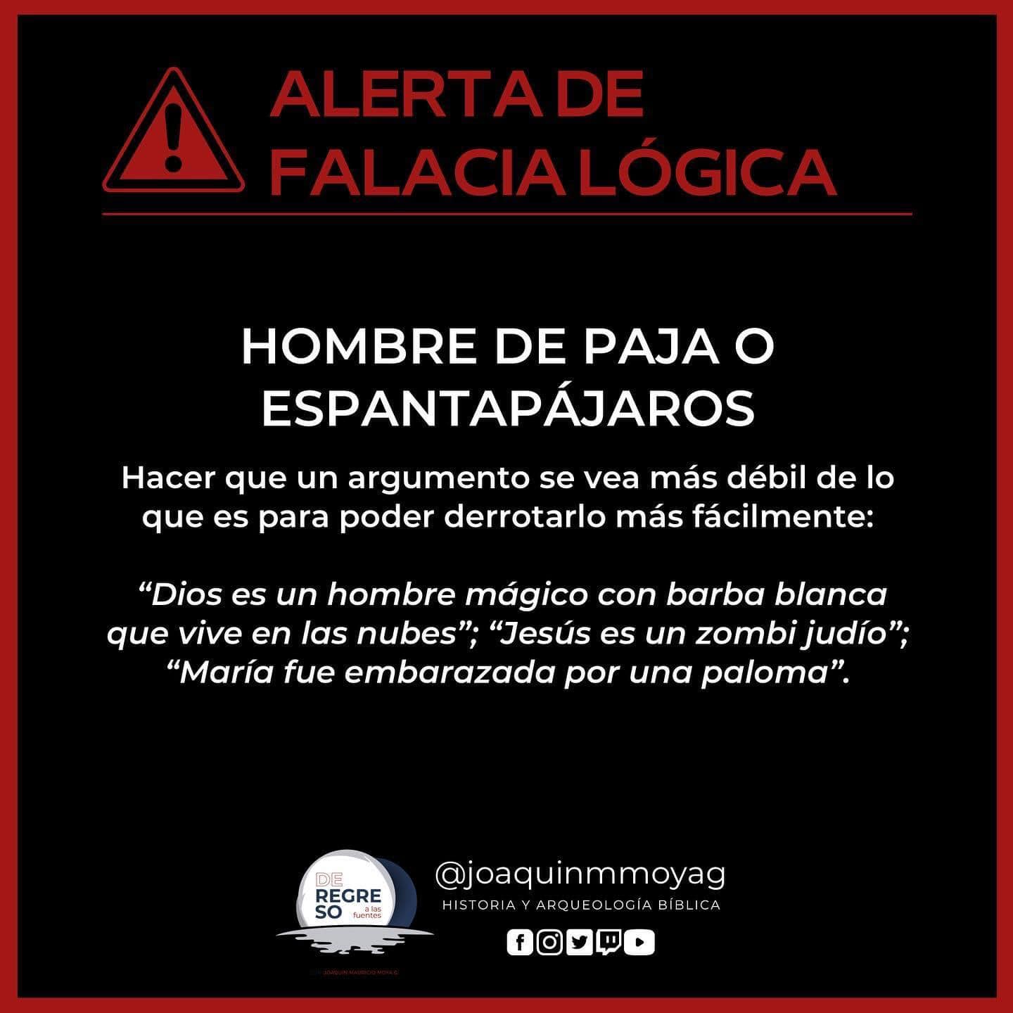 ⚠️ En lógica, una falacia (del... - Joaquín Mauricio Moya G