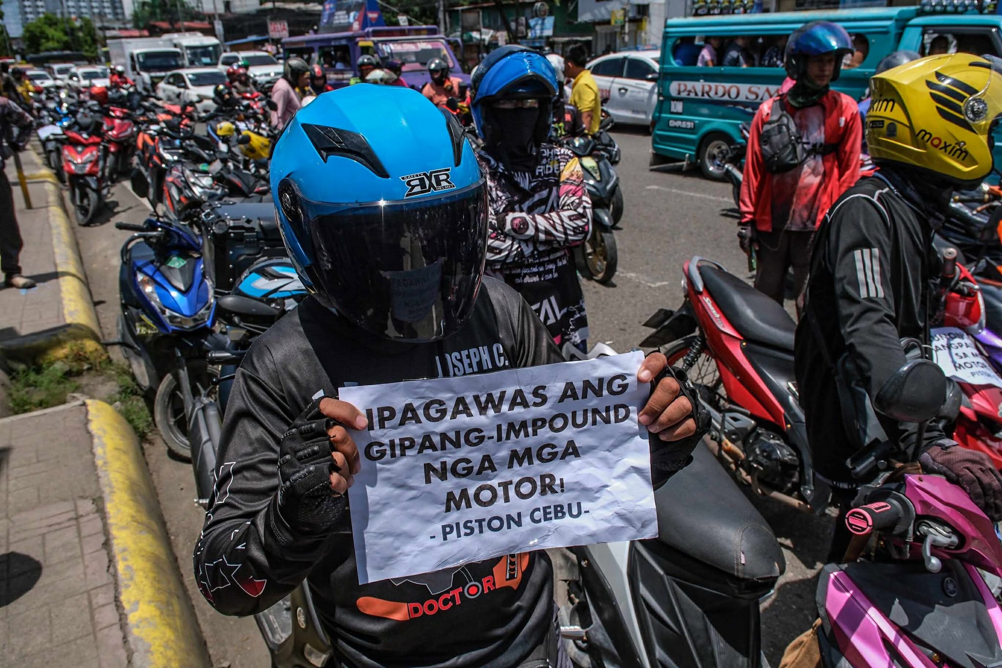 SunStar - Ride-hailing service riders, supported by AMA Sugbo-KMU and ...