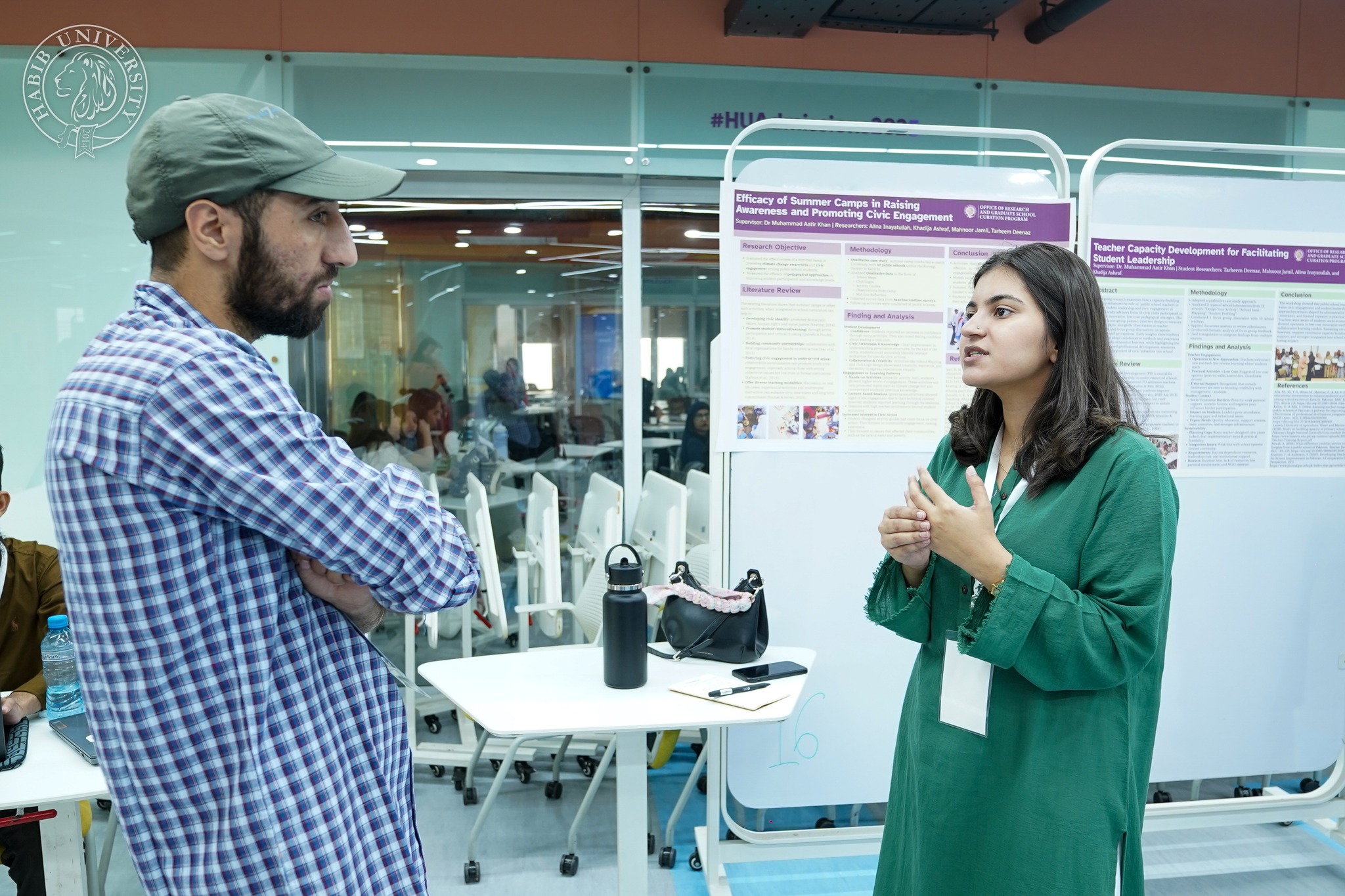 Habib University - Dr. Zeelaf Munir, Ms. Ameena Saiyid OBE, Mr. Bashir ...
