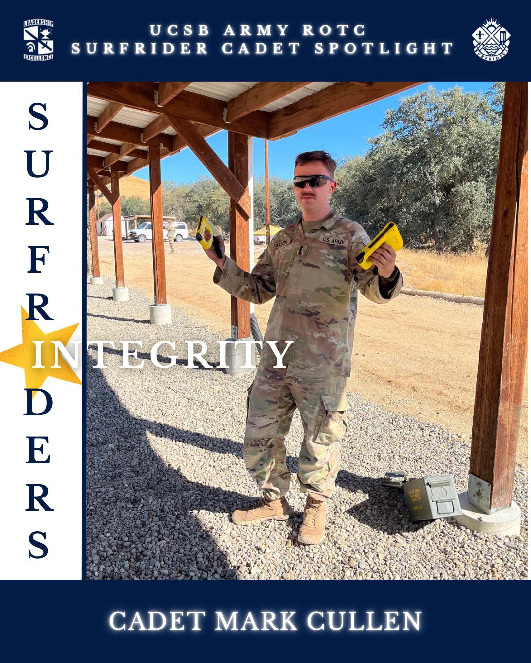 UCSB ROTC - 🌊 UCSB ARMY ROTC CADET SPOTLIGHT 🌊 For our... | Facebook