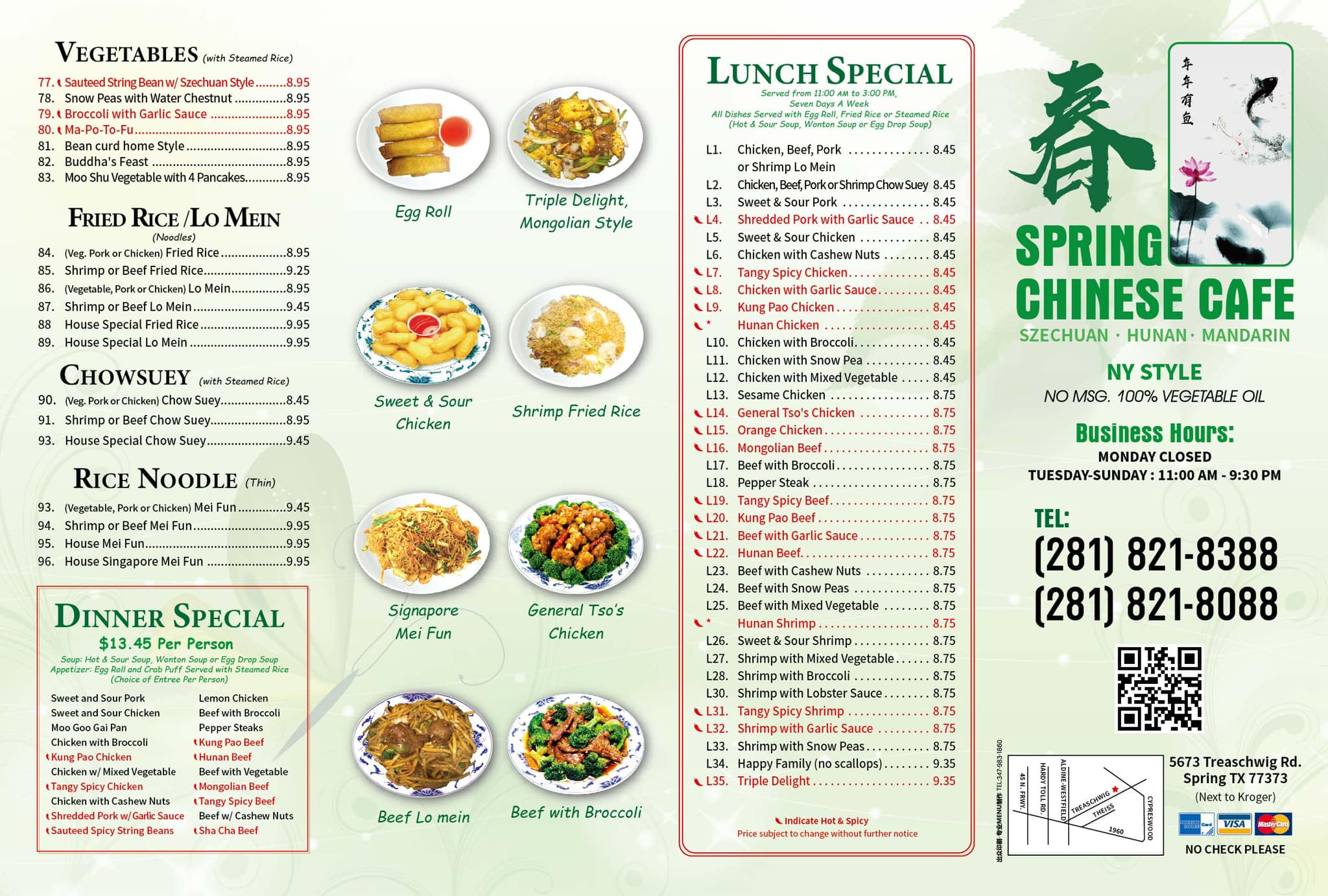 Spring chinese cafe | Spring TX