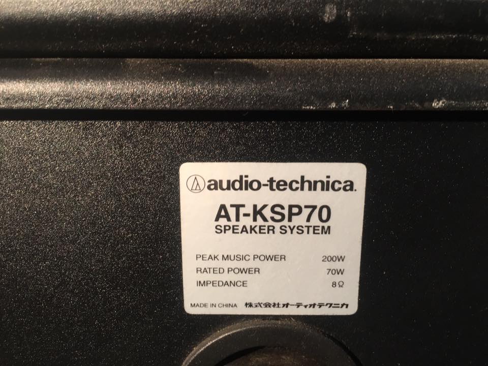 Audio technica KSP-70 from Japan New arrivals Speaker 1.5T Price 80$