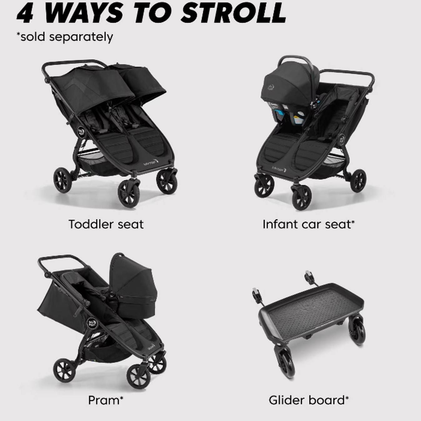 jeep stroller infant car seat adapter Wagon 5-in-1 print-size-18w-x-11h-small Model:27TRS70MFC J is for Jeep 2020 Salomon QST 106