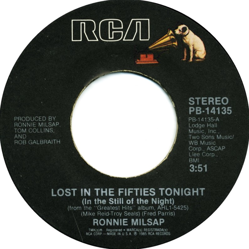 Story behind Ronnie Milsap's hit song Lost in the Fifties Tonight