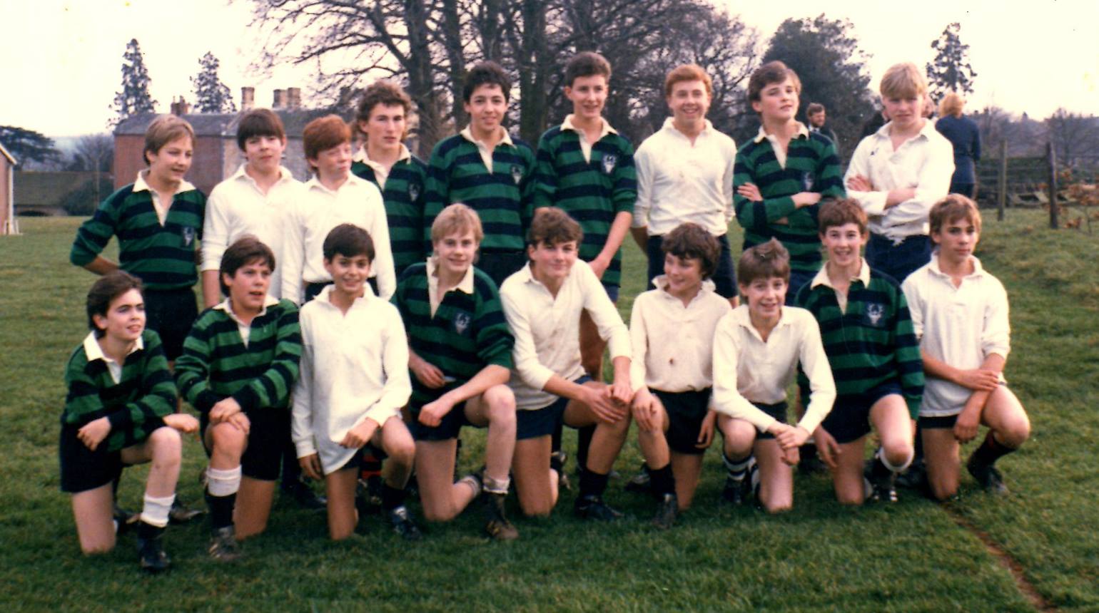 Spratton Hall - A reunion match when the three Mott boys played ...