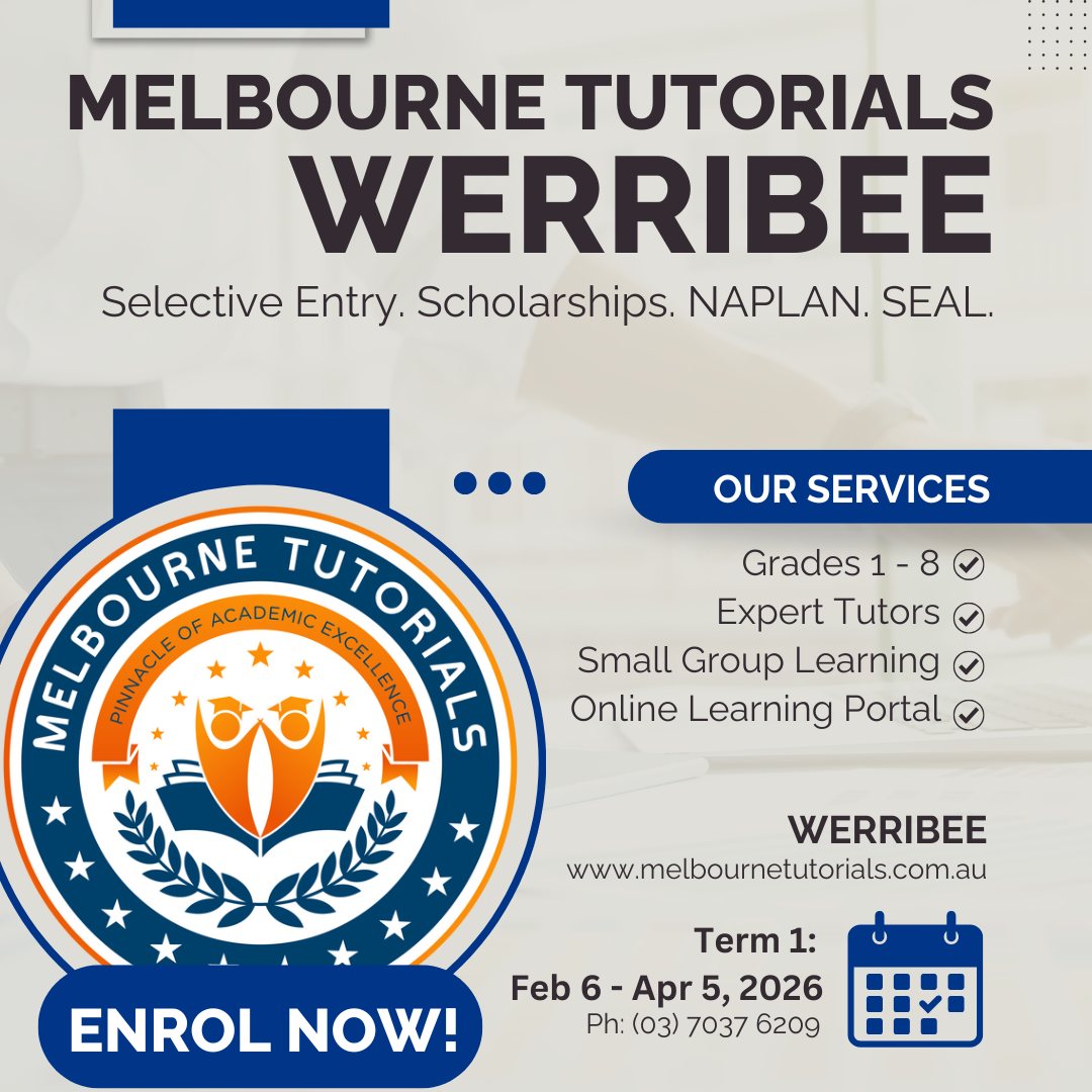 Melbourne - 🎉 We’re excited to welcome new families in 2026! 📘 Term 1 ...