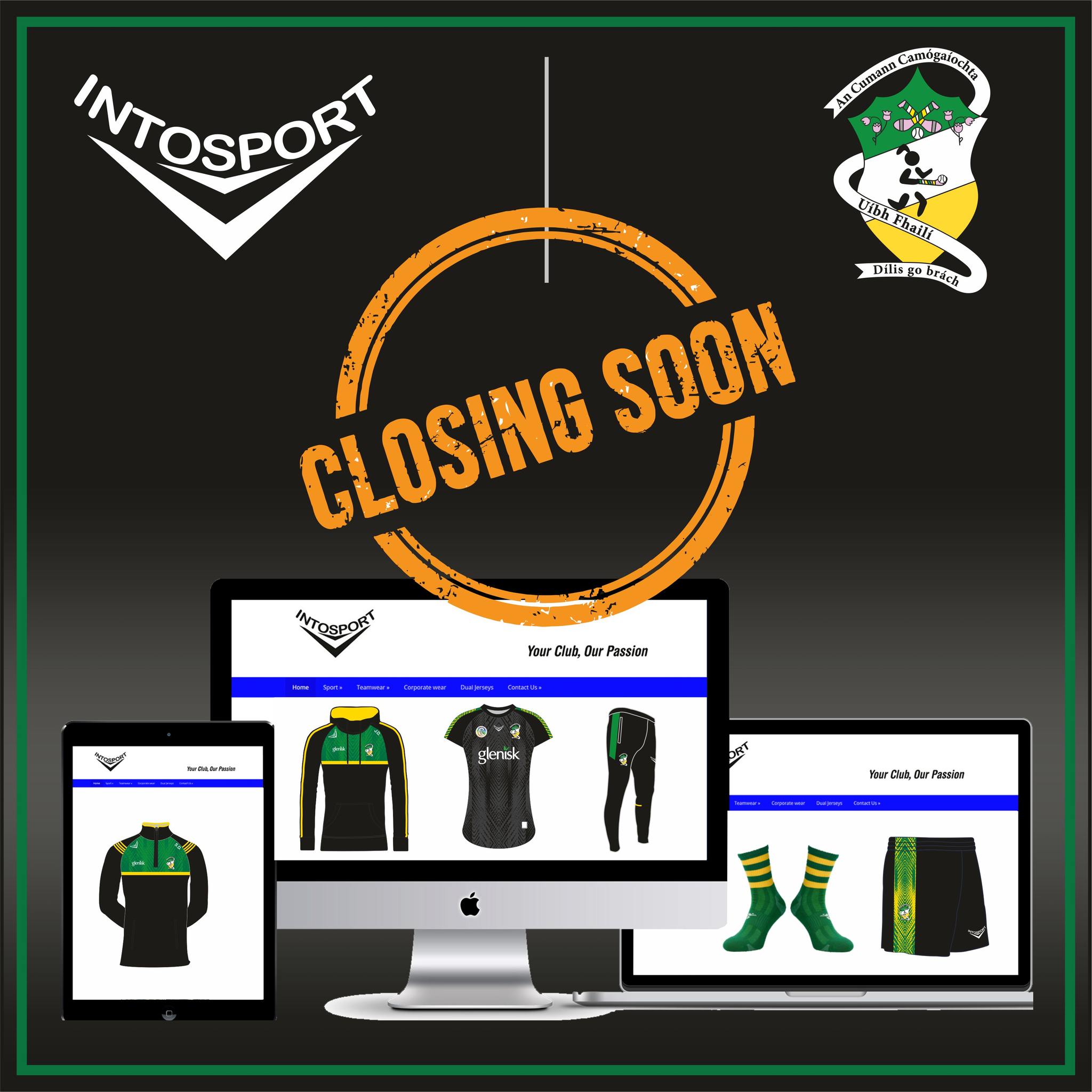 Offaly Camogie - Our Intosport.ie online shop is due to...