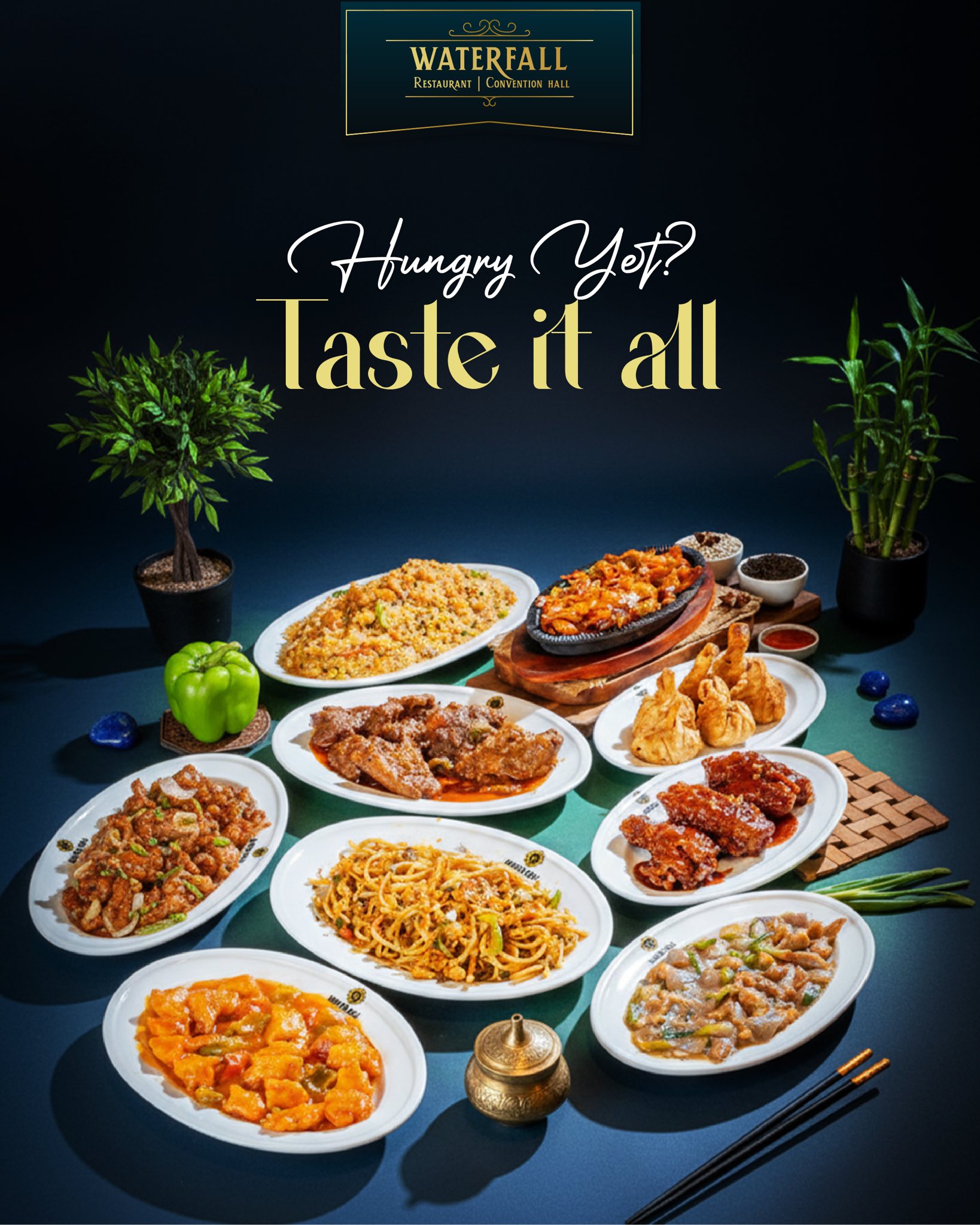 Experience the... - Waterfall Restaurant & Convention Hall | Facebook