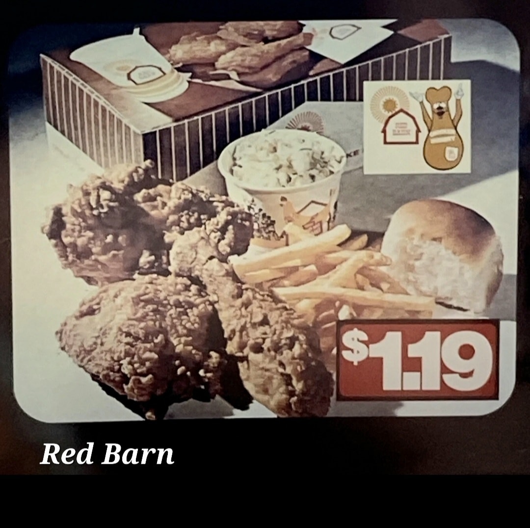 Greasy - A rare look at the actual food of the extinct Red Barn chain ...