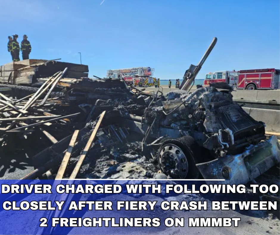 American - Truck driver charged with following too closely after fiery ...