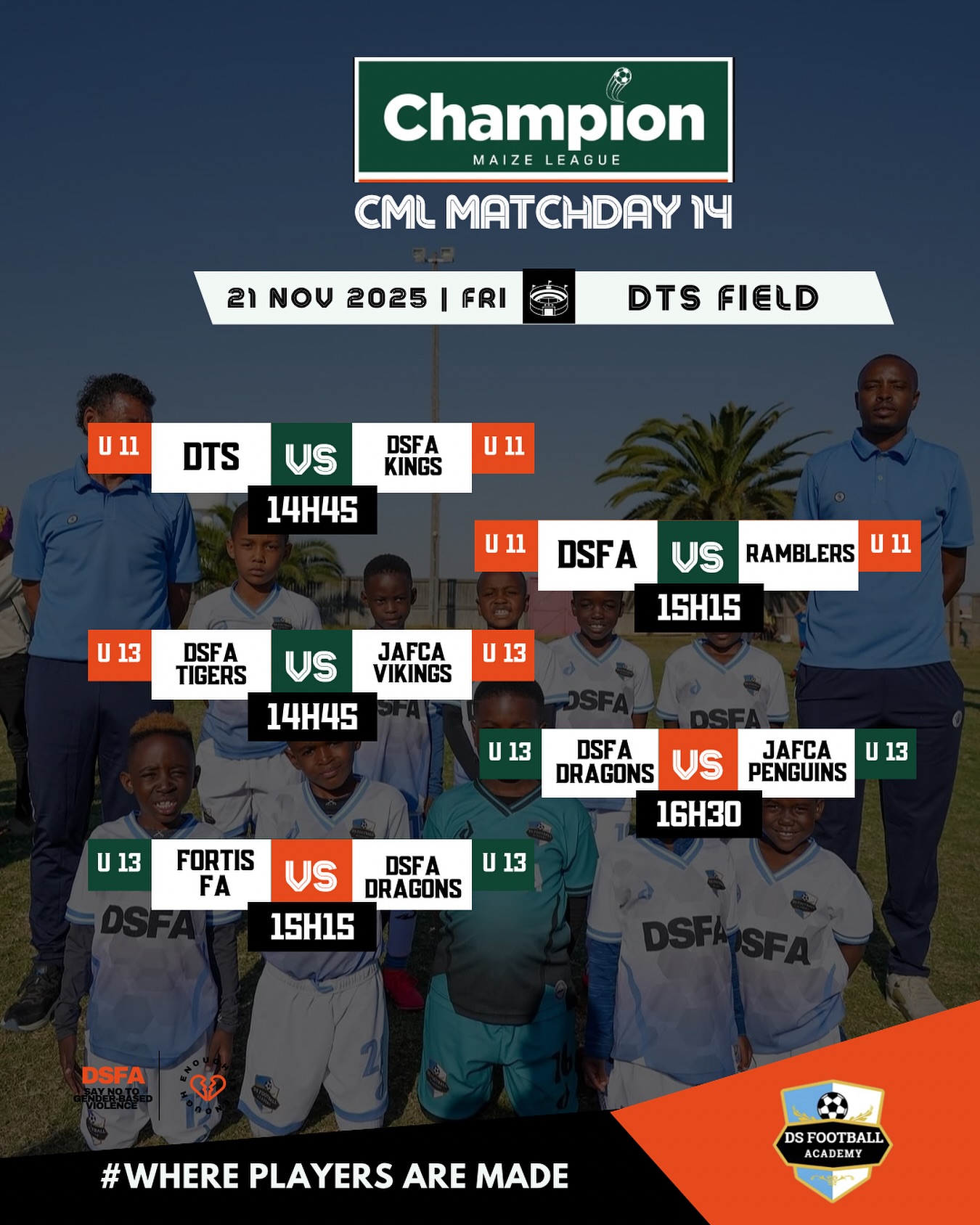 DS Football Academy | Windhoek