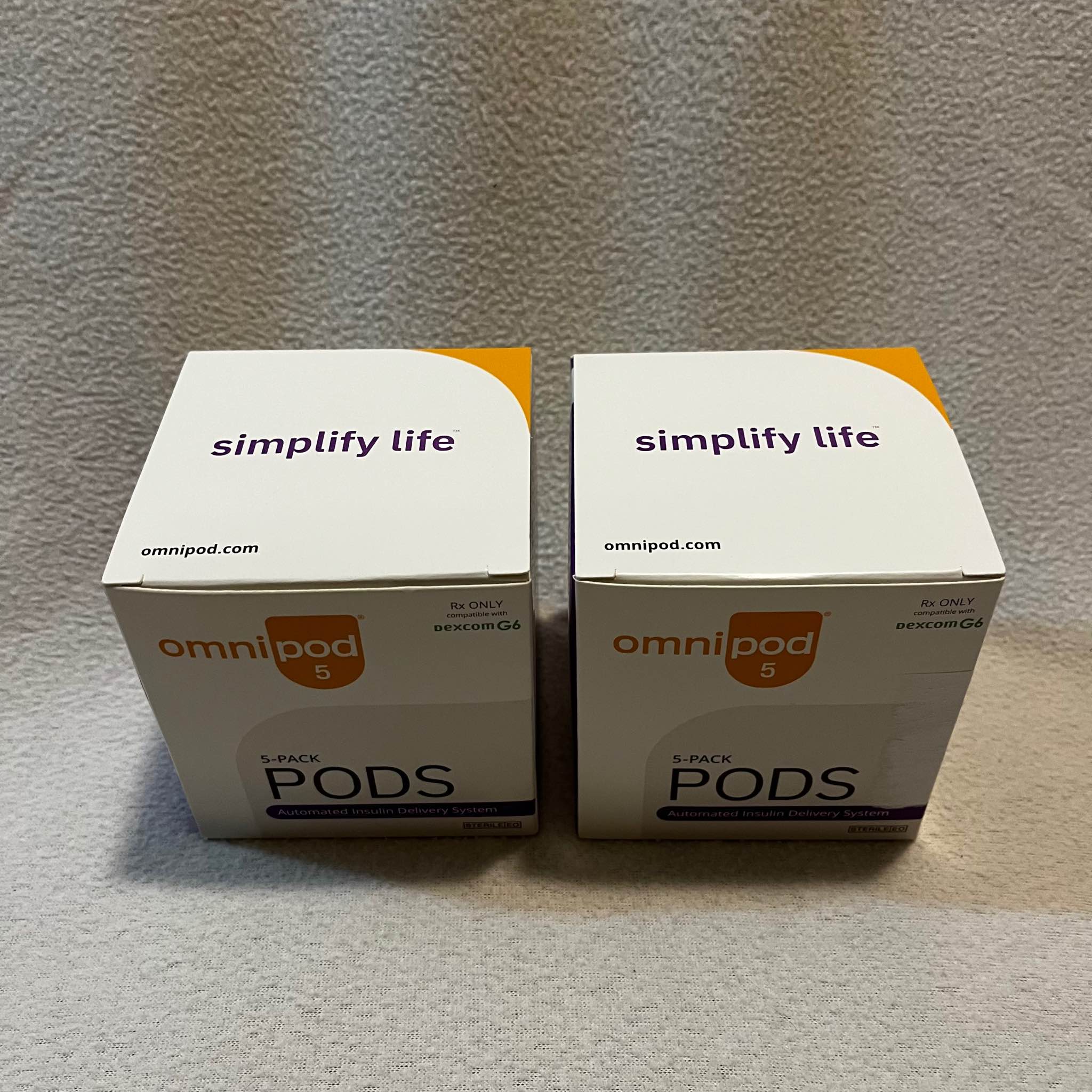 Dexcom G6 Omnipod 5 pack POD (2 boxes, as shown) - Headsets | Facebook ...