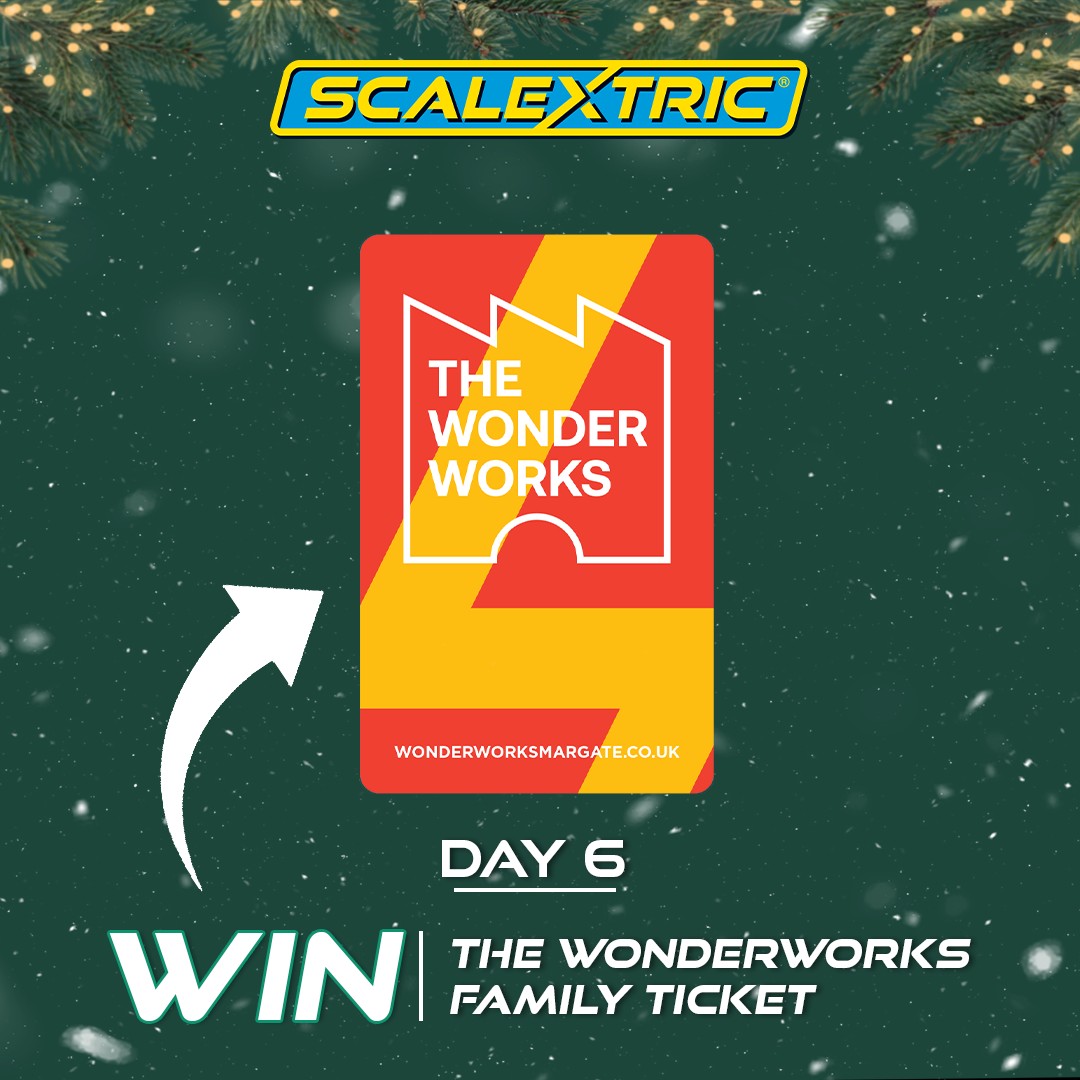 Scalextric - WIN 6 tickets to The WonderWorks, the new...