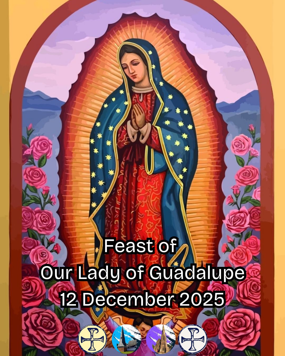 St - Today is the Feast of Our Lady of Guadalupe The shrine of Our Lady ...