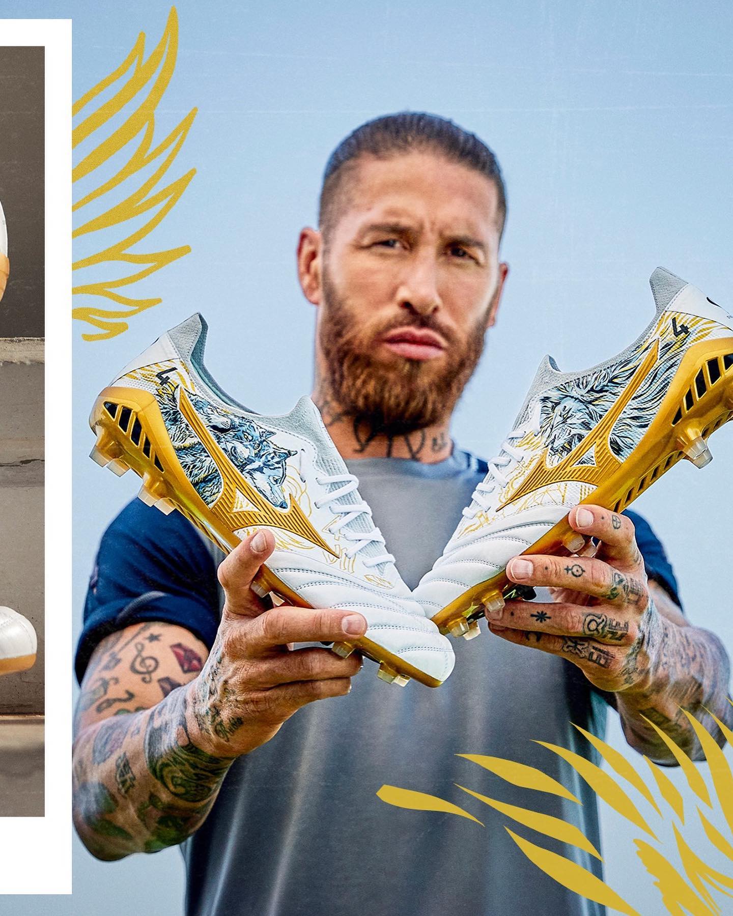 Inked ✍️ Sergio Ramos is officially a Mizuno USA athlete and