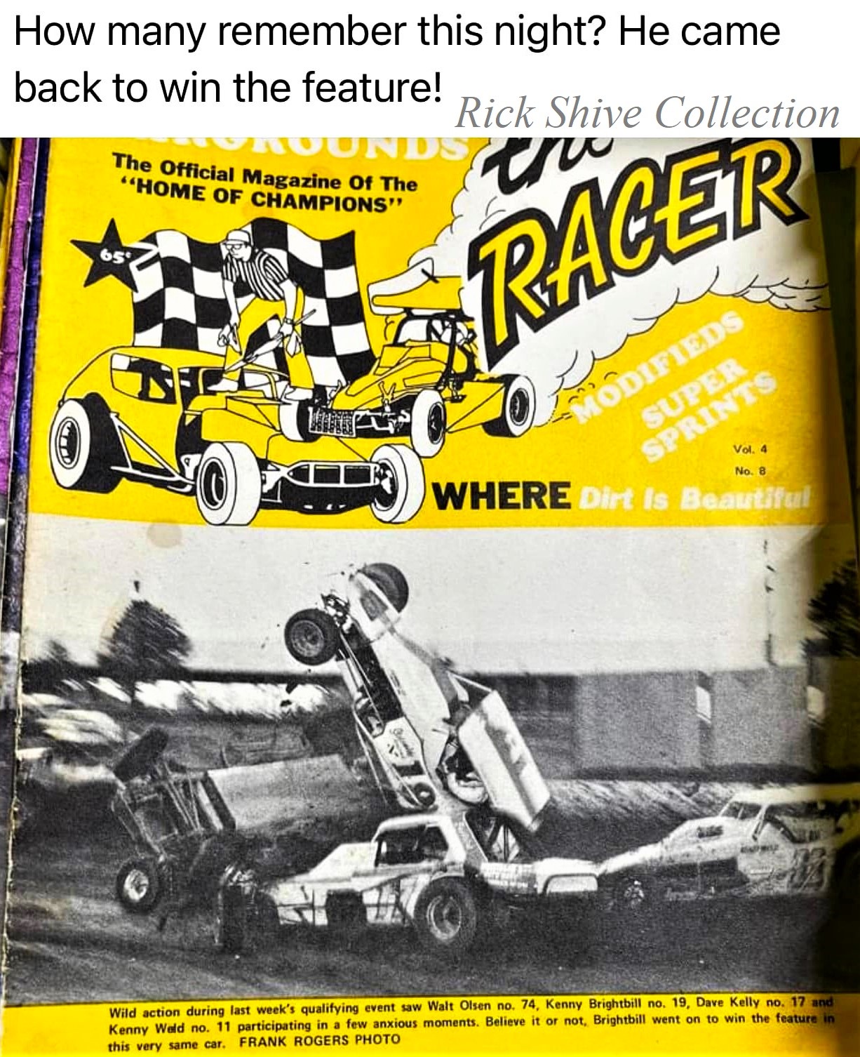 The Racer featuring big crash with 3... - Nazareth Speedway | Facebook