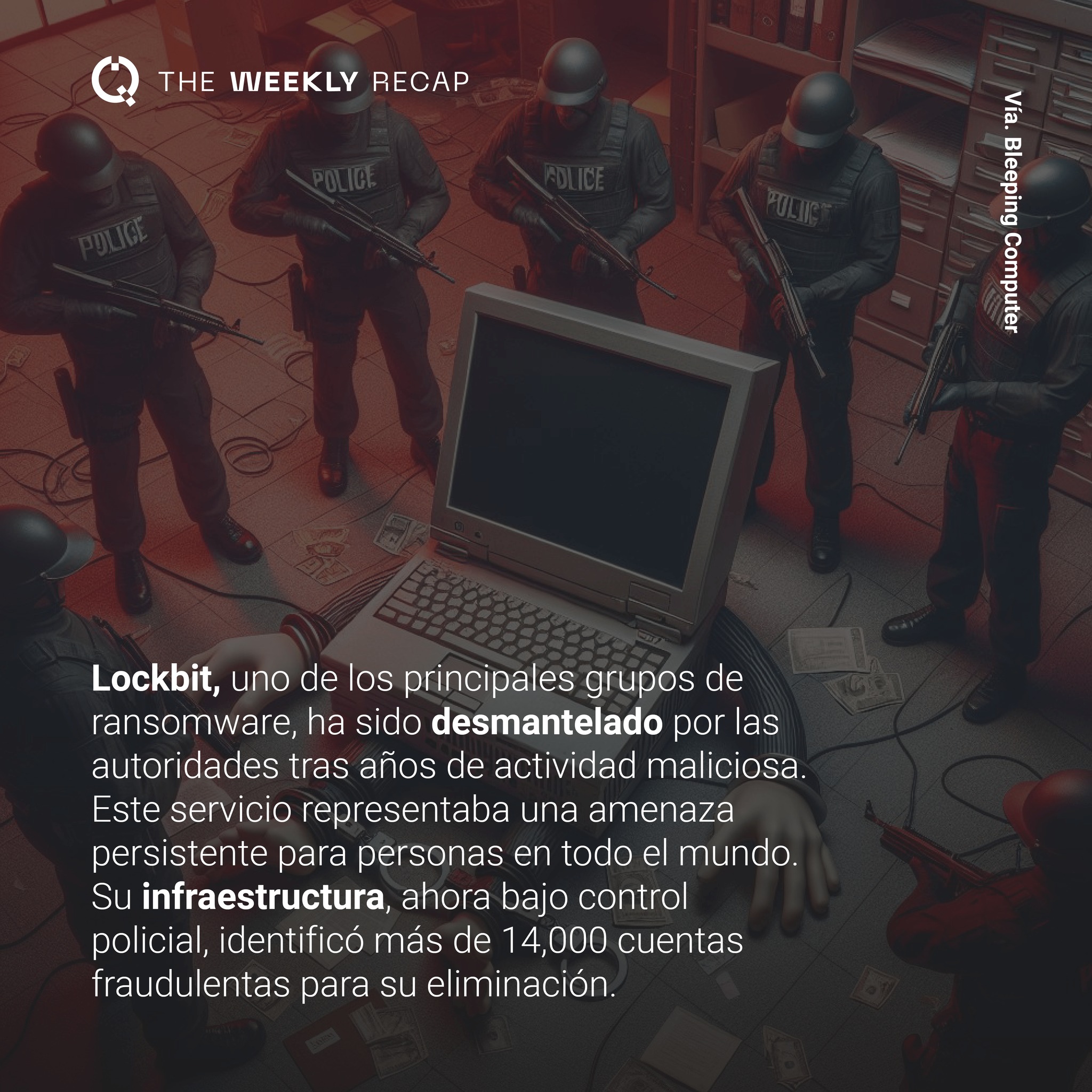 Metabase Q - 🔒 ¡Recapitulación Semanal en Ciberseguridad!... | Facebook