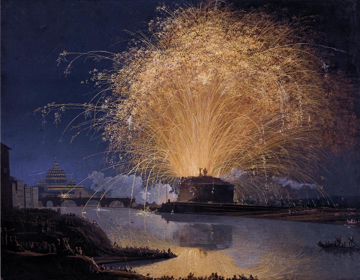 DailyArt - 🎆 Jacob Philipp Hackert was a German landscape painter from ...