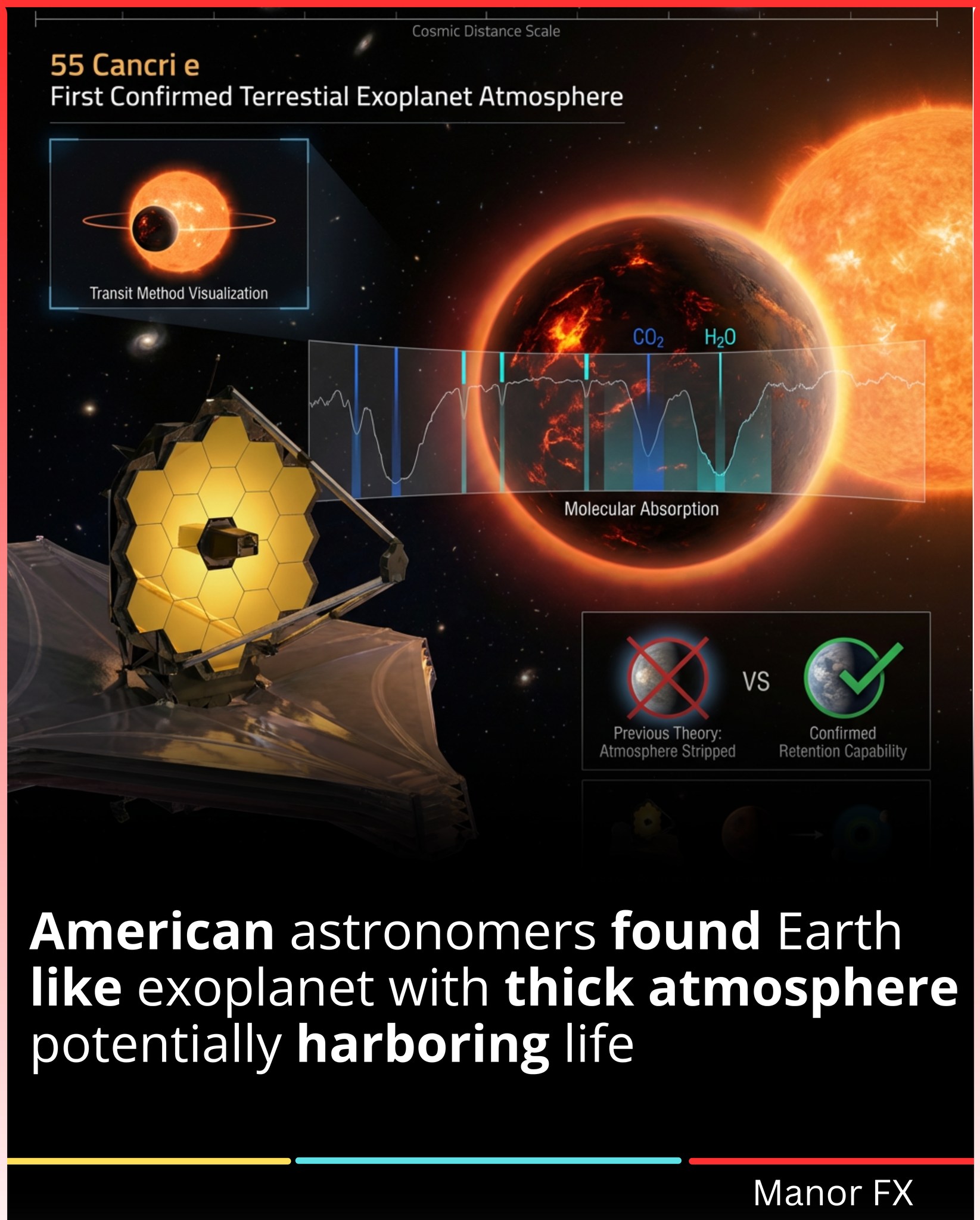 ロッキー NASA's Webb Detects Thick Atmosphere Around Broiling Lava World