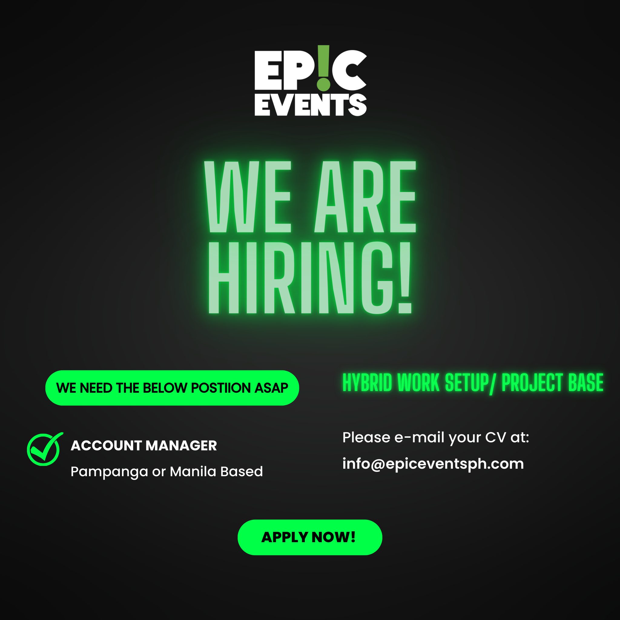 Epic Events | Angeles City