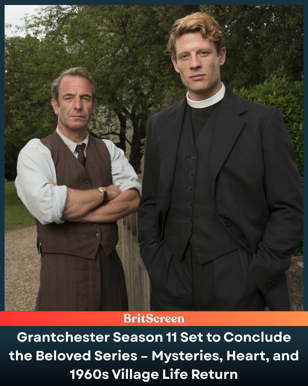 BritScreen - Fans of Grantchester can look forward to a... | Facebook