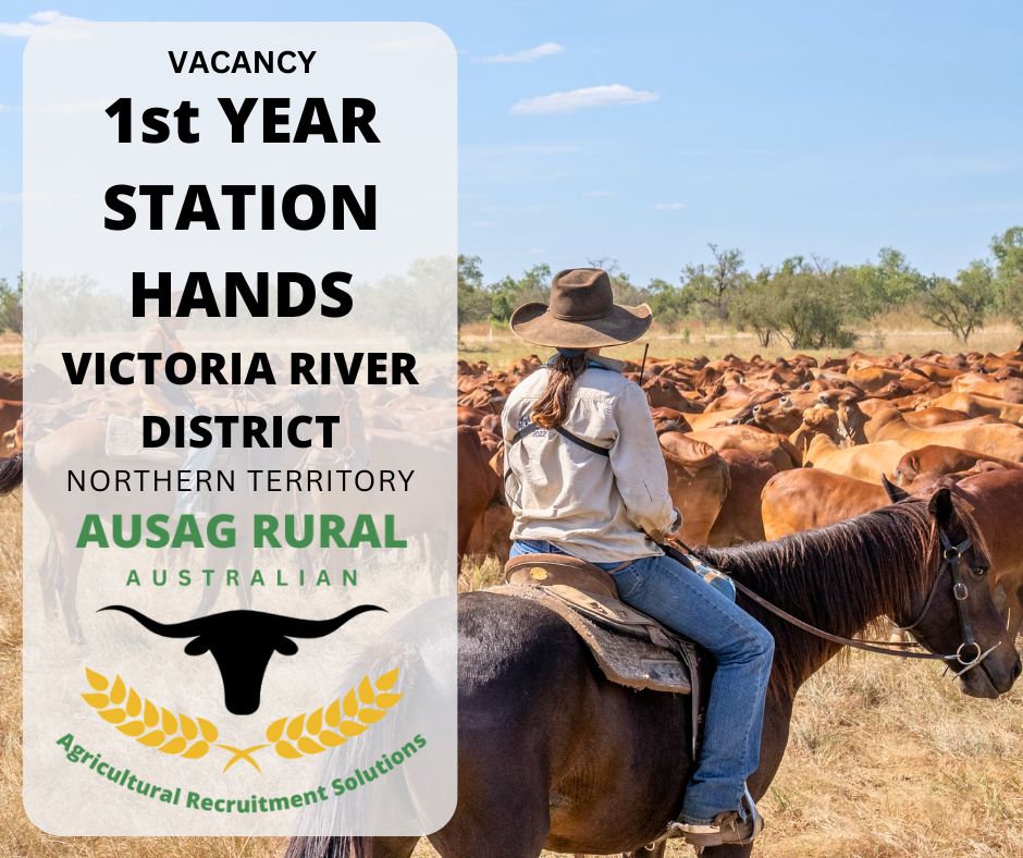 AUSAG RURAL - 1st YEAR STATION HANDS, VICTORIA RIVER... | Facebook