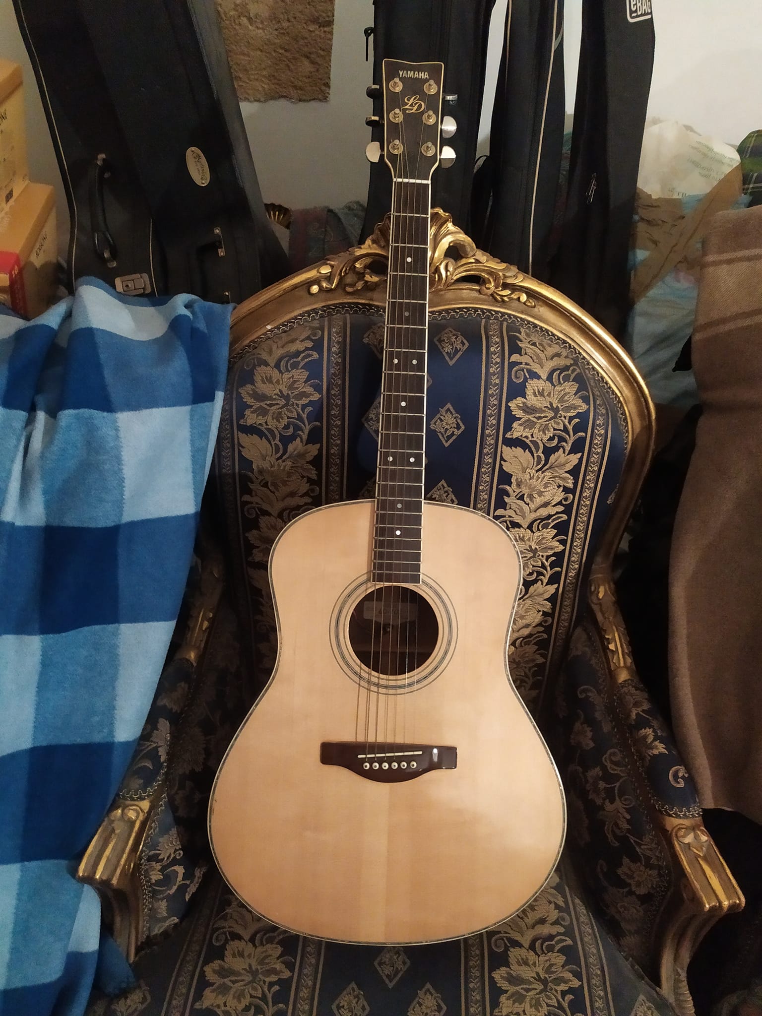 Yamaha LD-10s acoustic guitar sound?